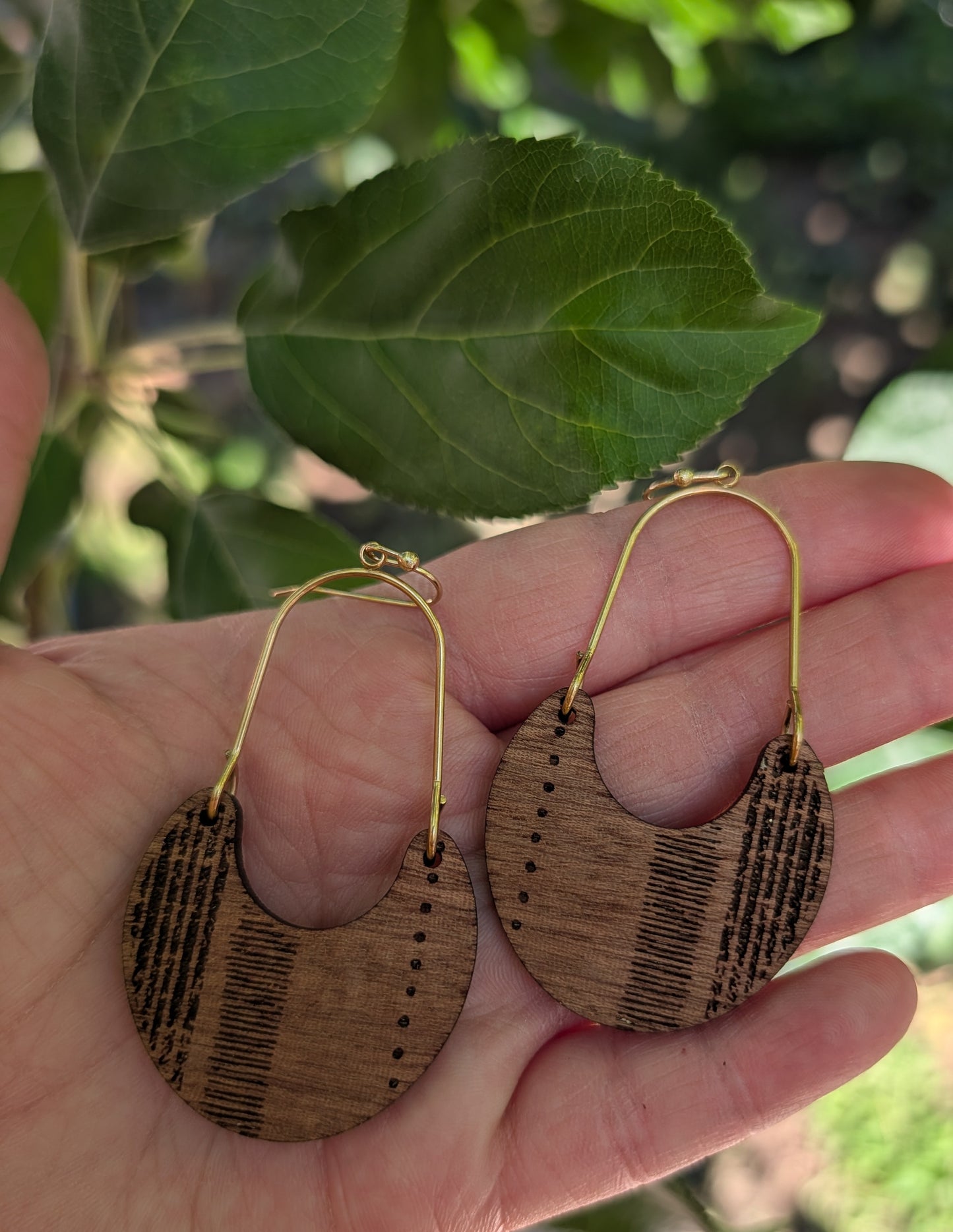 Wood Earrings