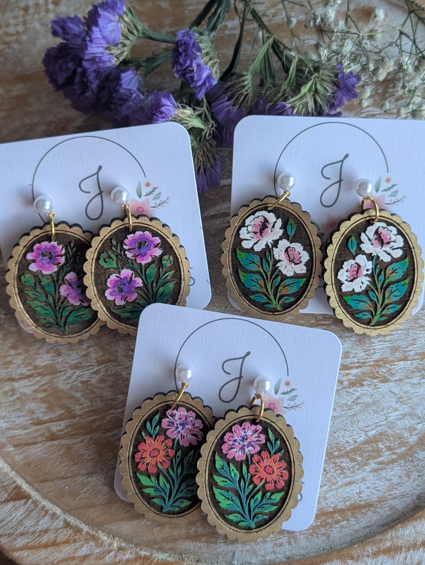 Evelyn Pearl Earrings