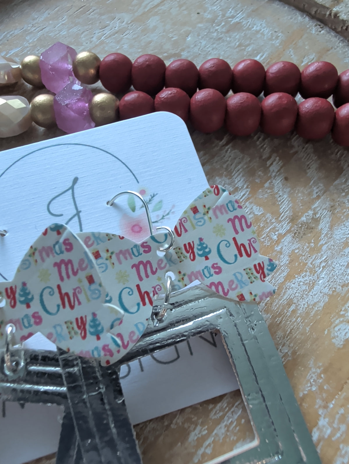 Christmas Present Earrings