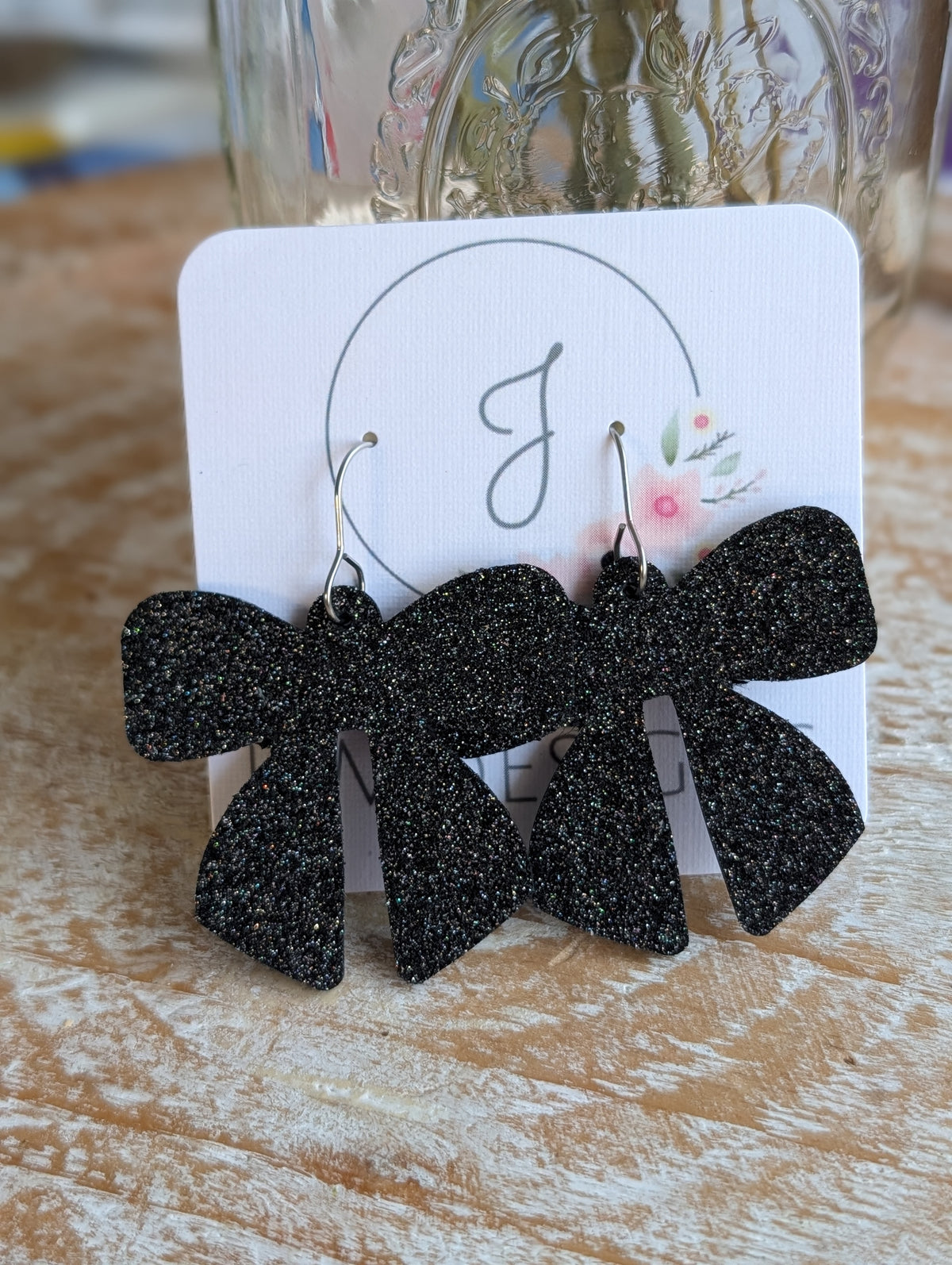 Galaxy Bow Earrings