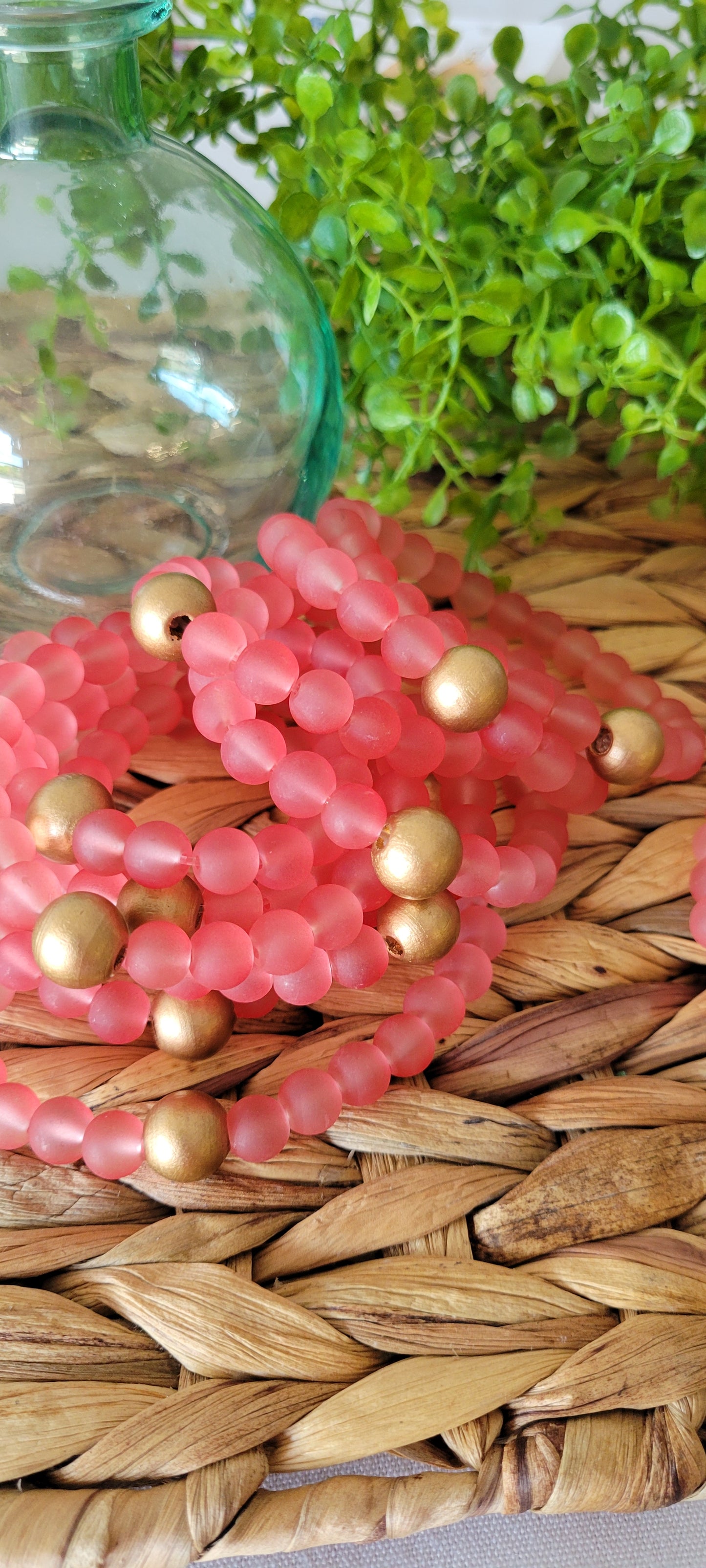 Frosted Glass Bracelet