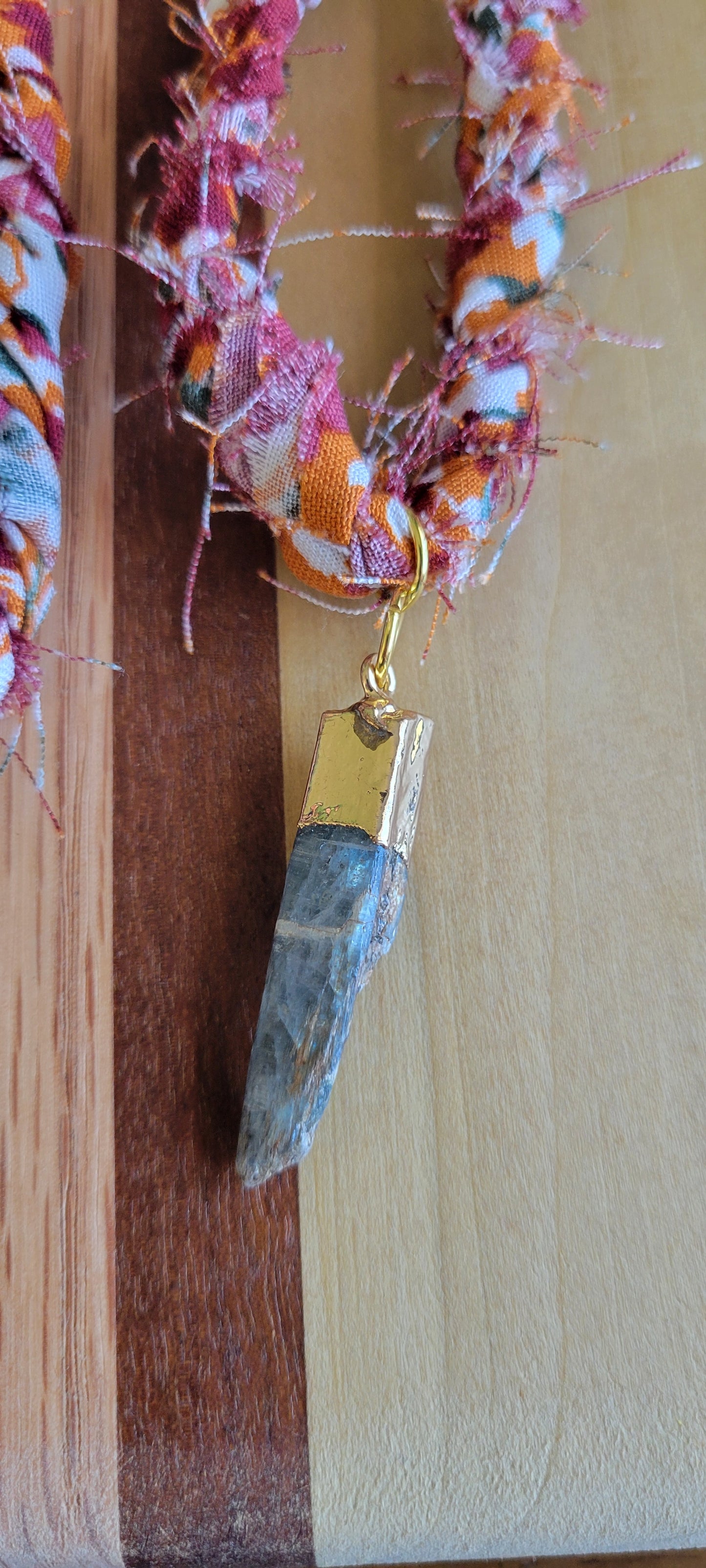 Braided Fabric Scarf Necklaces