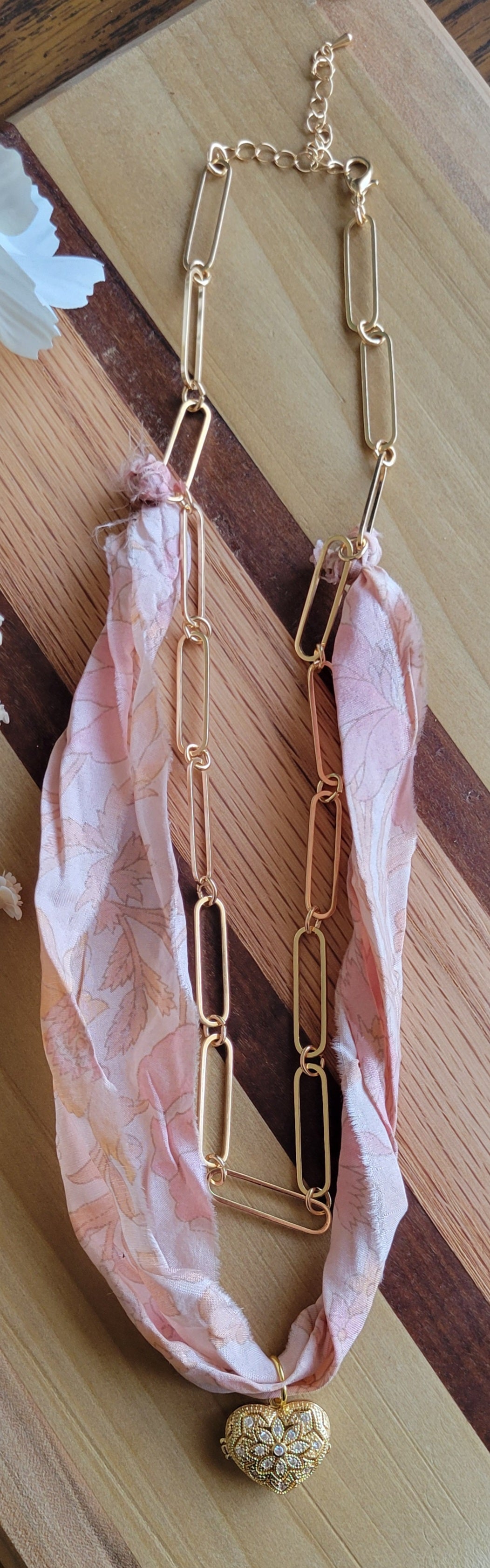Scarf Necklace