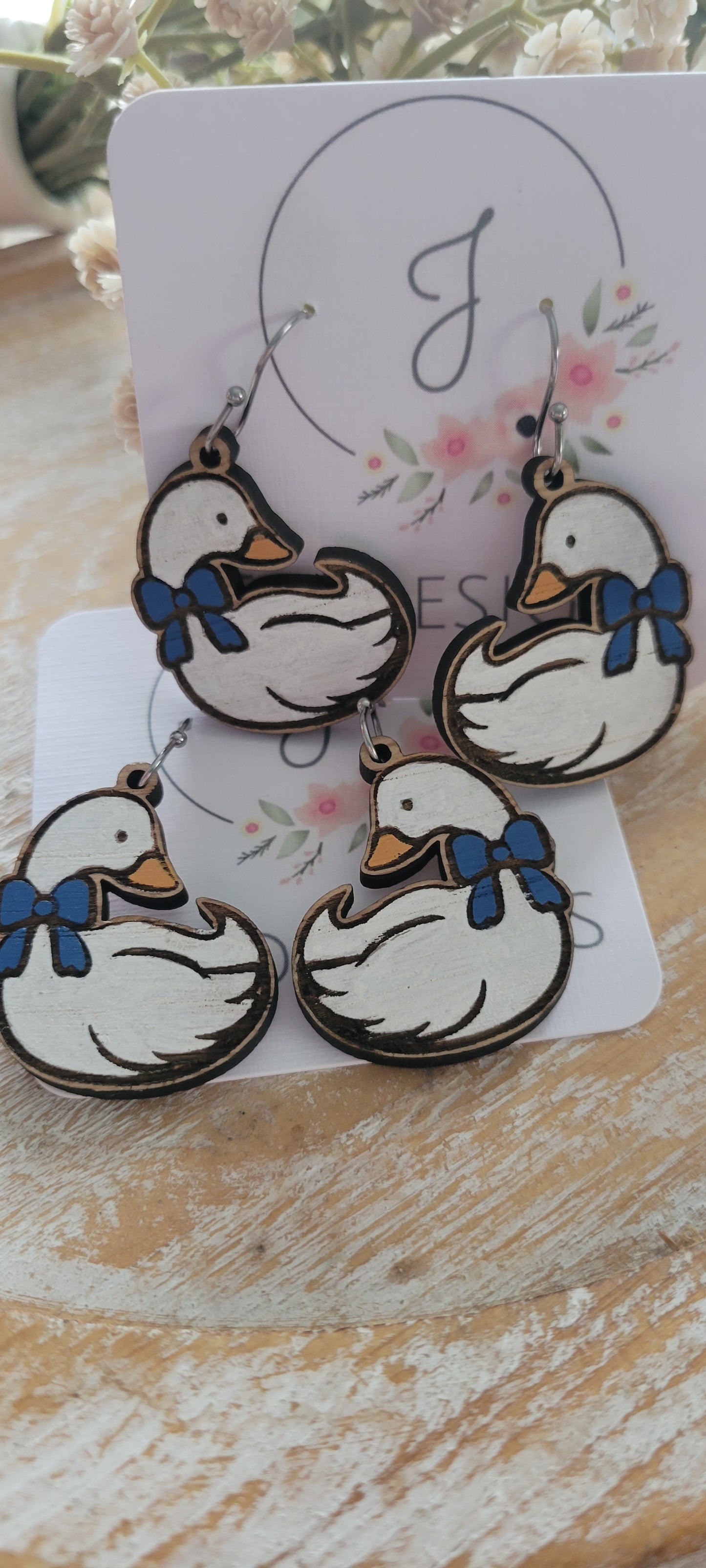Goose Earrings