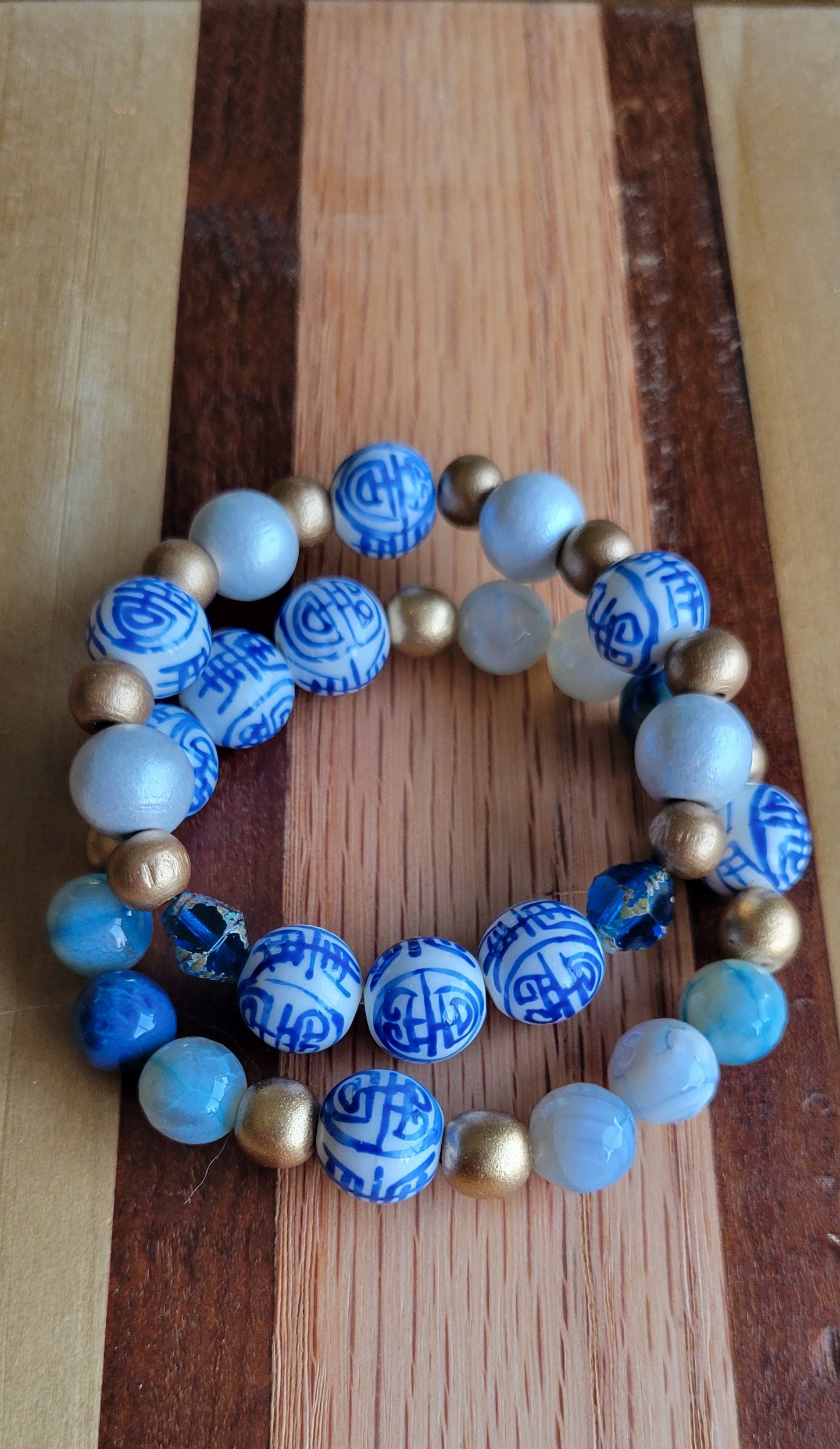 Blue Bracelet Set