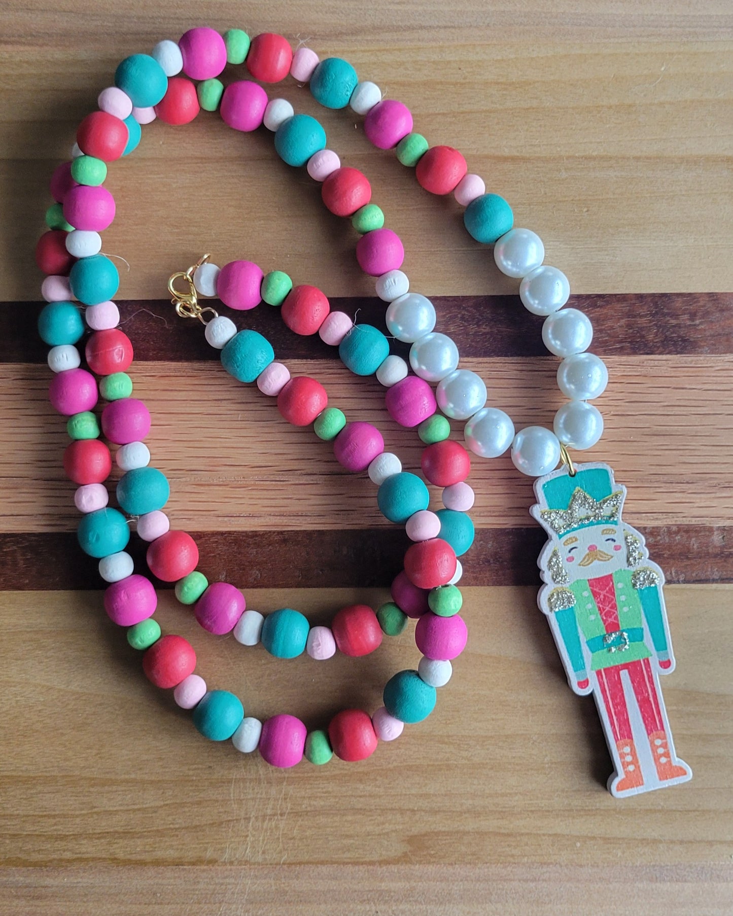 Green Nutcracker Necklaces