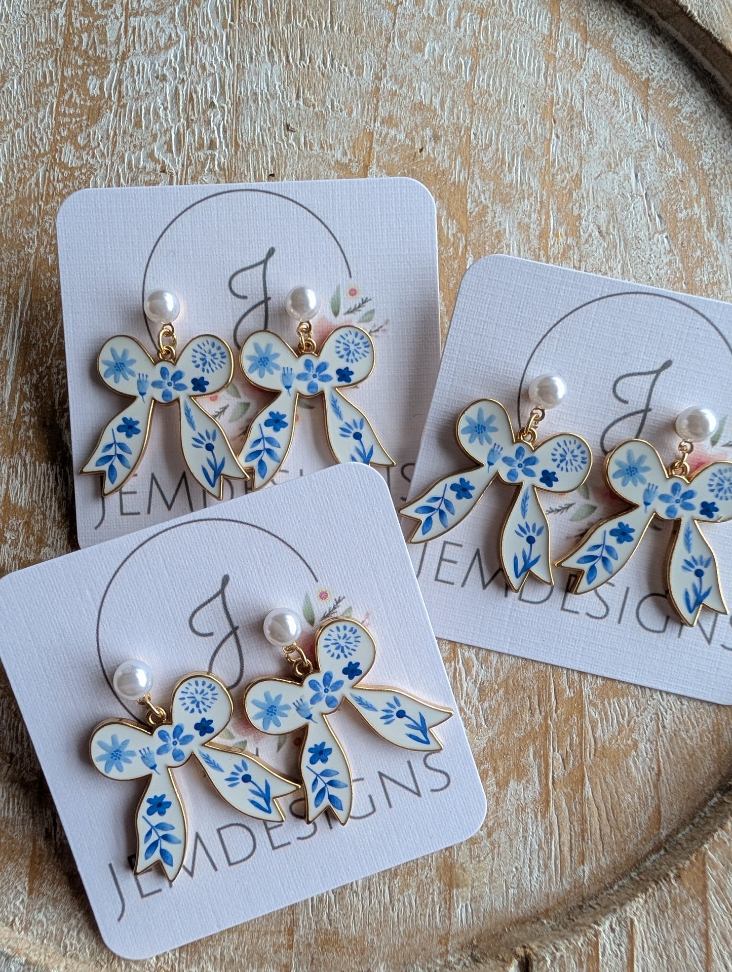 Whimsical Bow Earrings