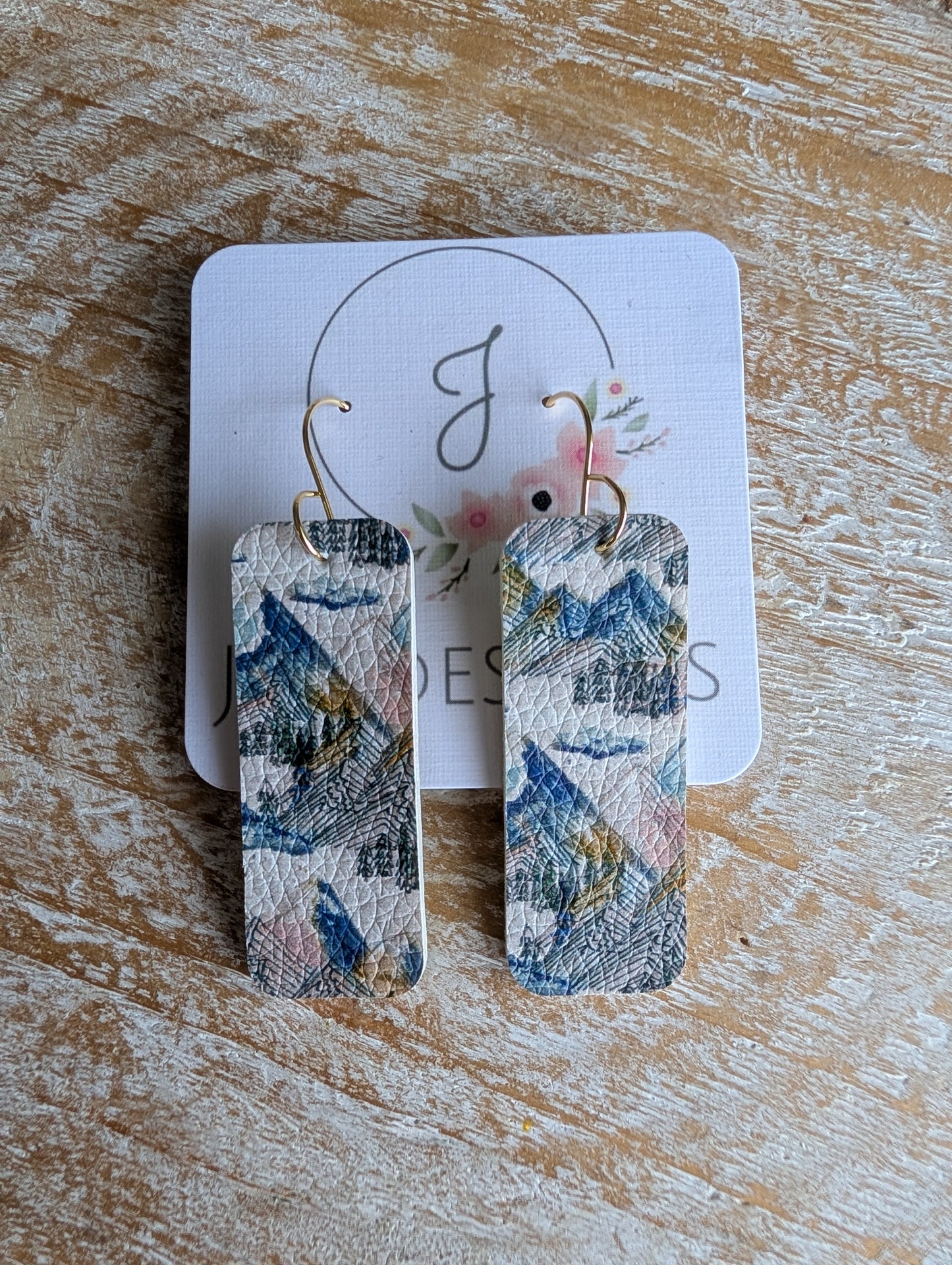 Mountain Bar Earrings