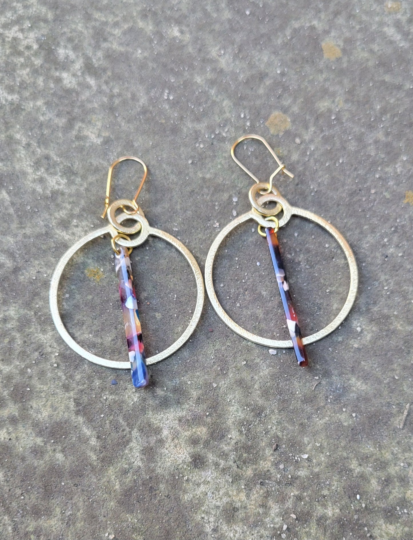 Golden Drift Earrings