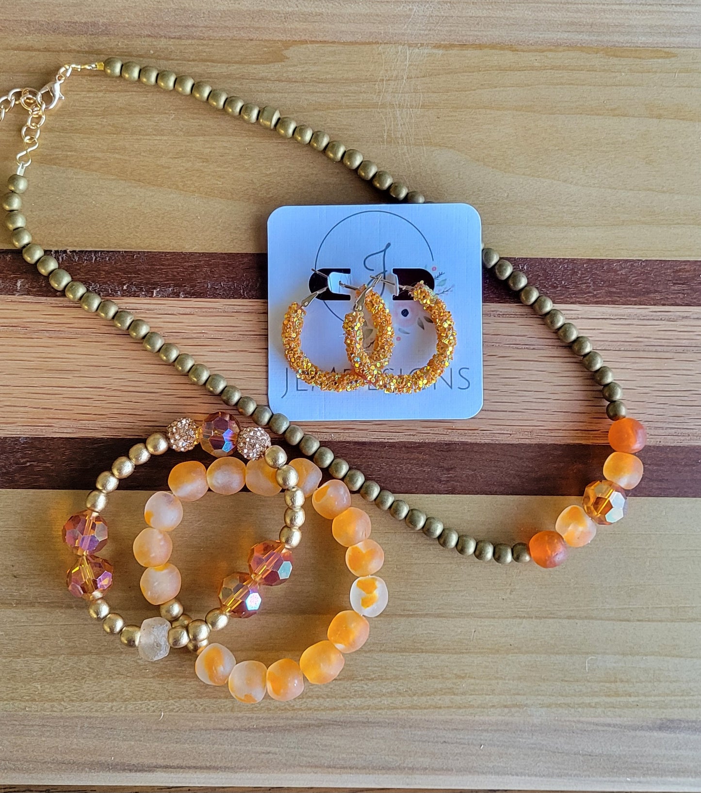 Orange Hues Necklace