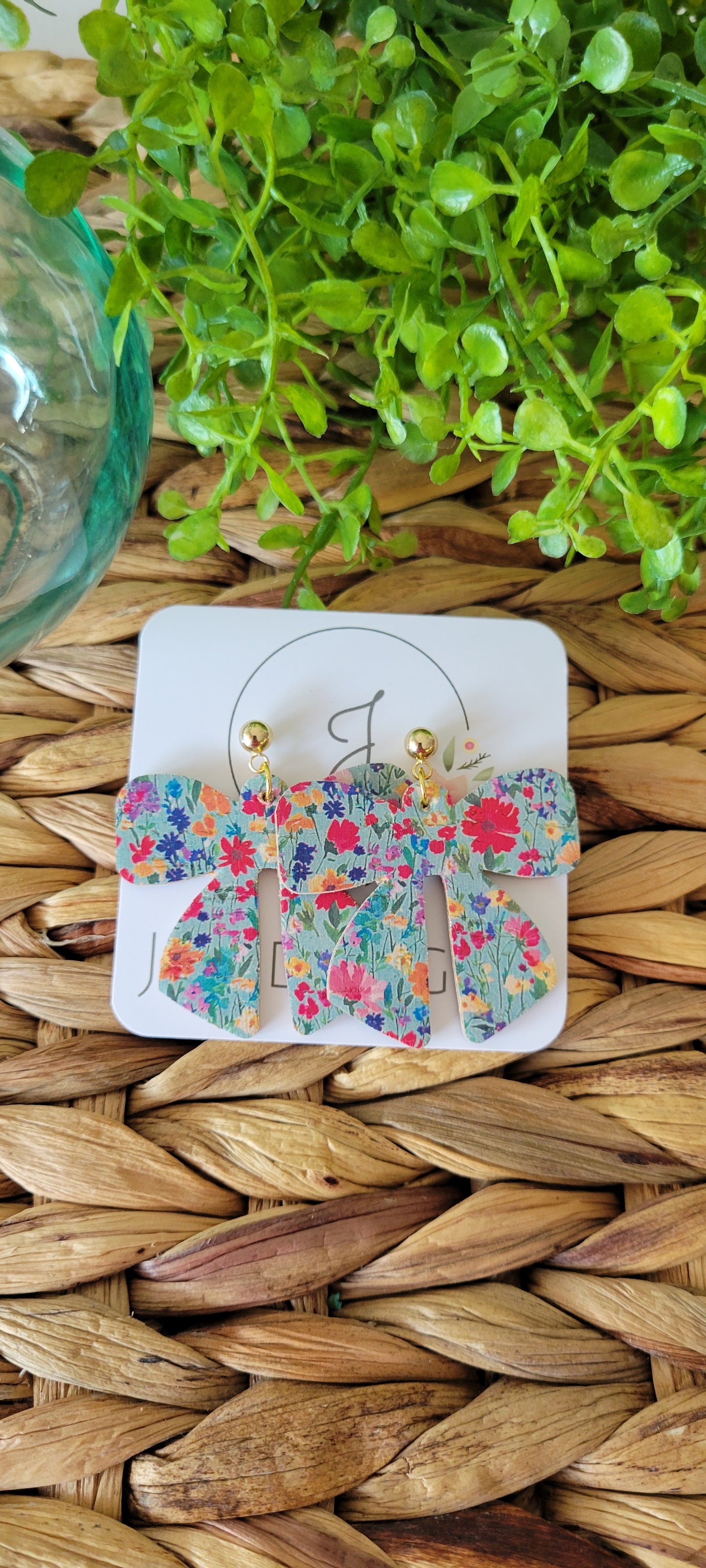 Poppy Bow Earrings