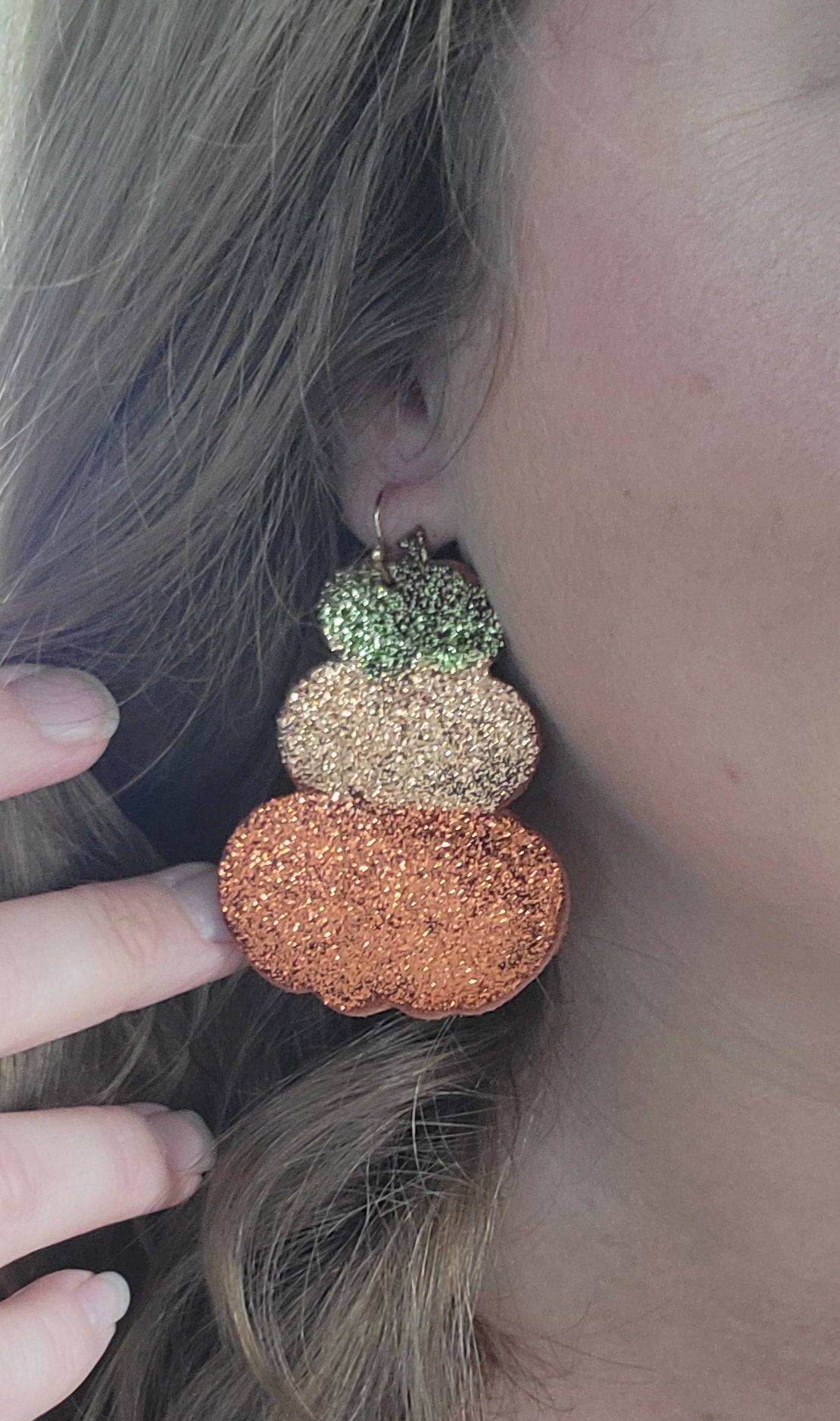 Pumpkin Earrings