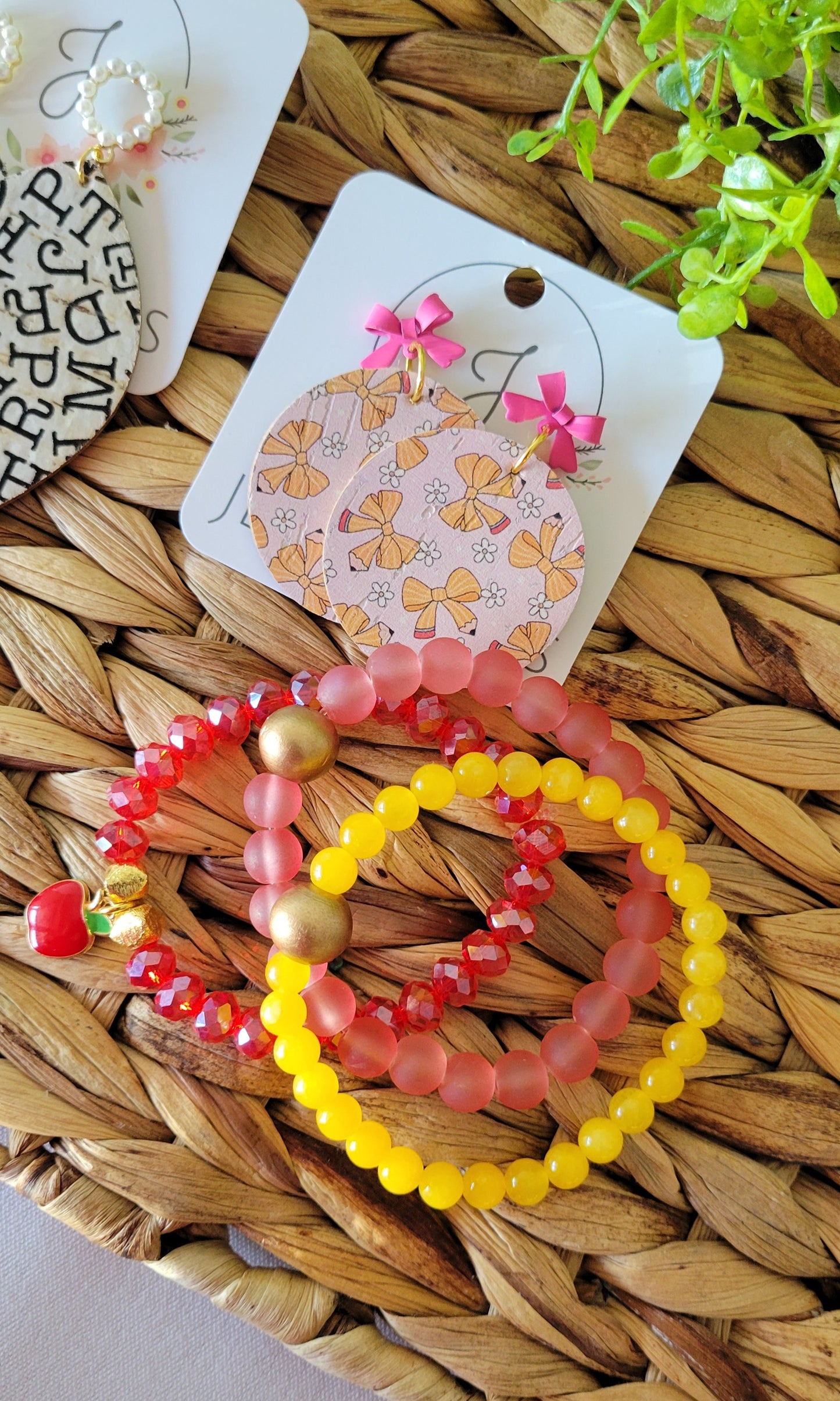 Frosted Glass Bracelet