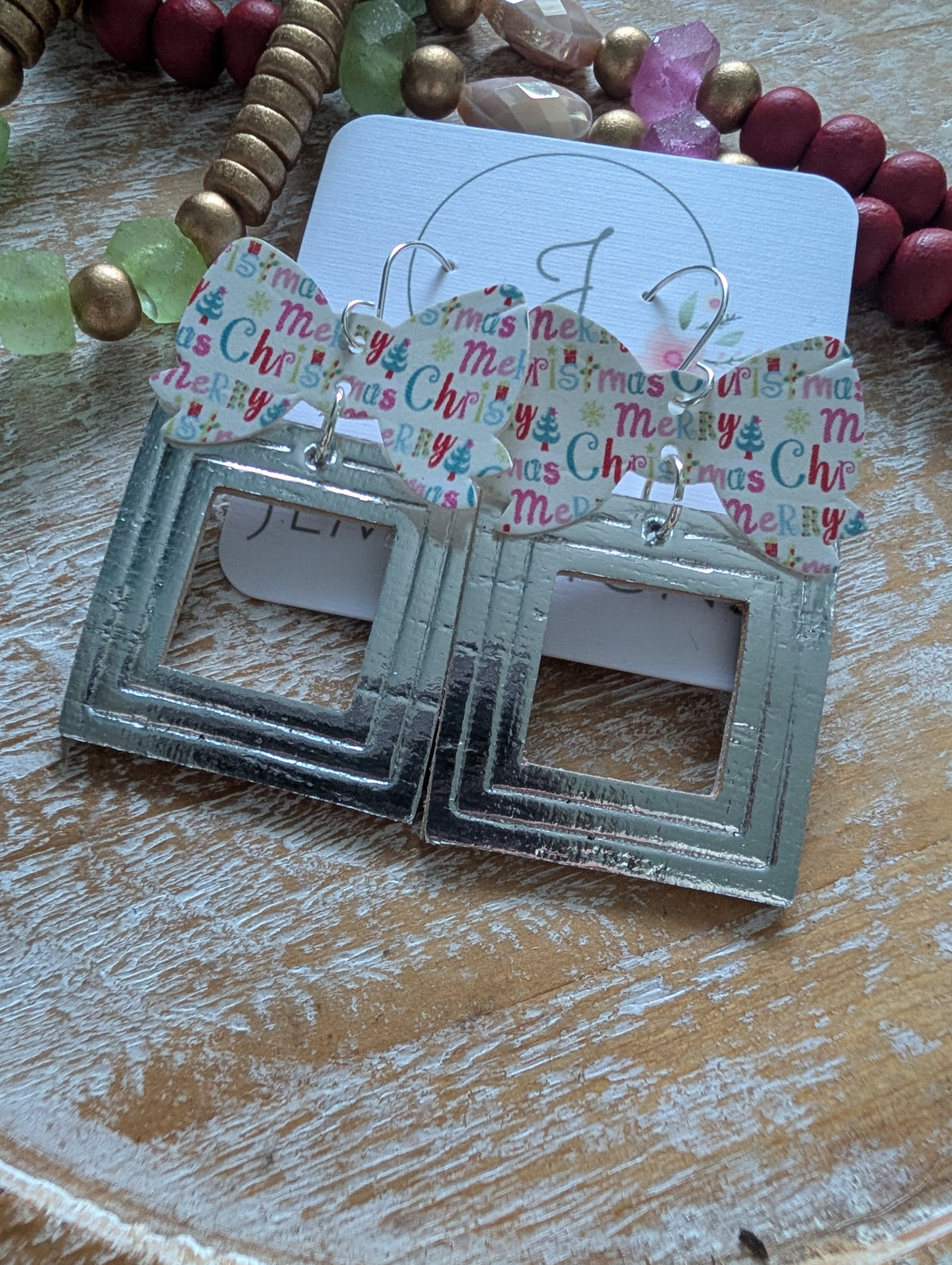 Christmas Present Earrings