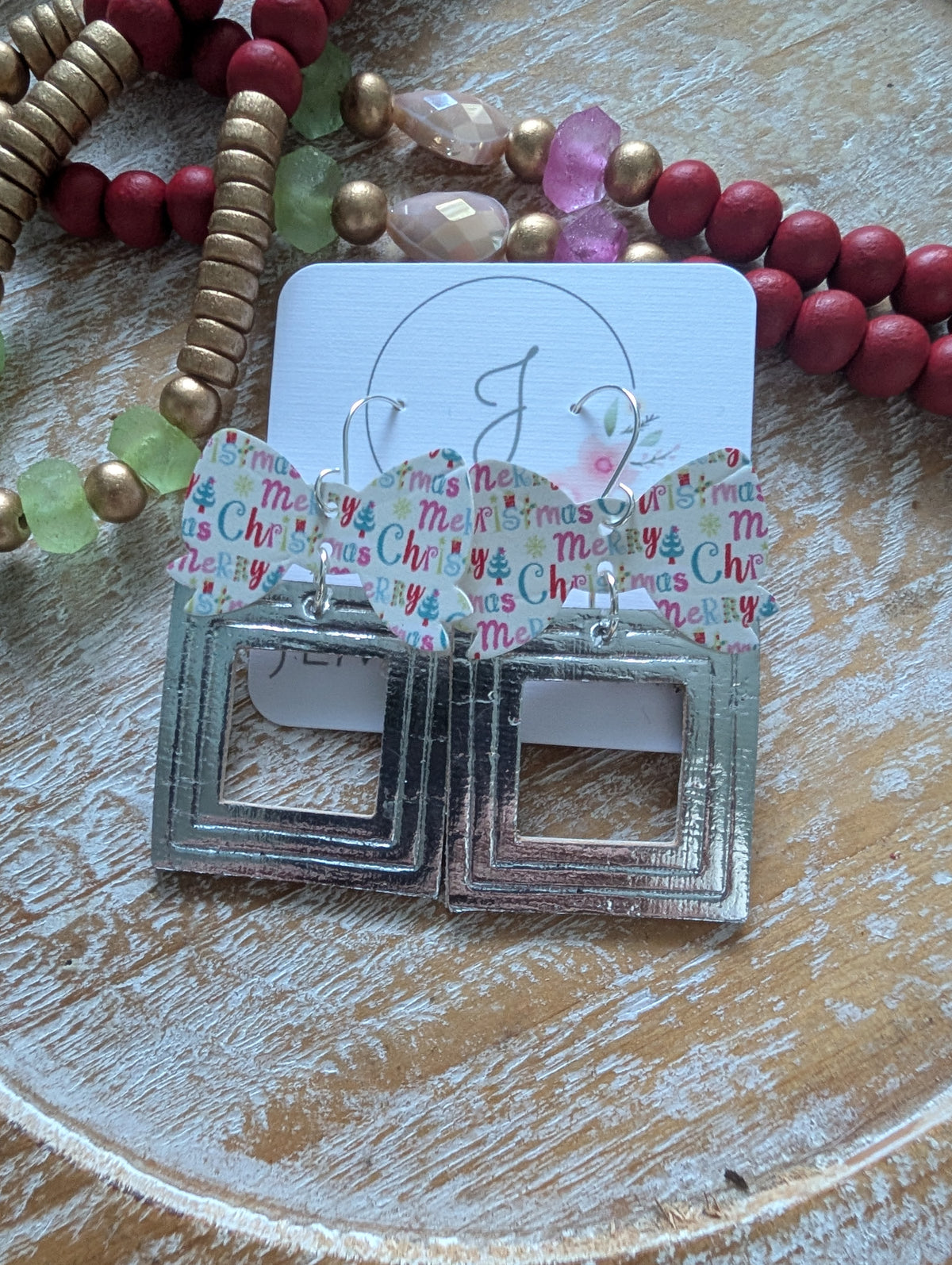 Christmas Present Earrings
