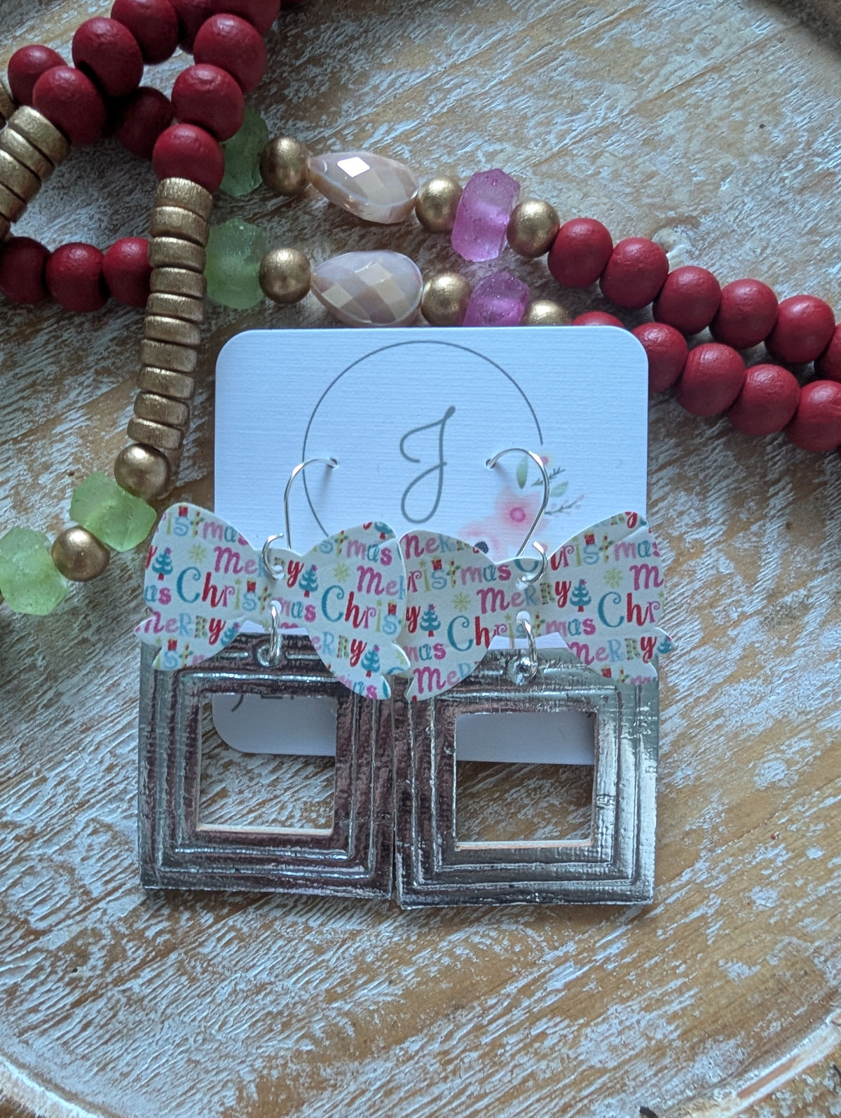 Christmas Present Earrings