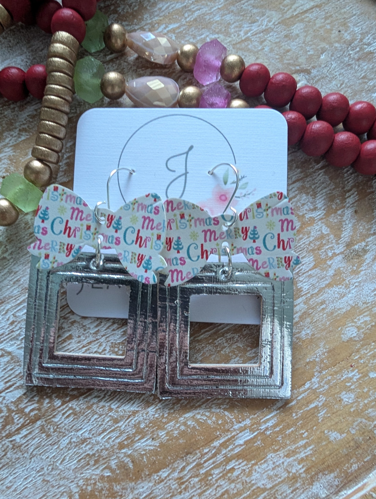 Christmas Present Earrings