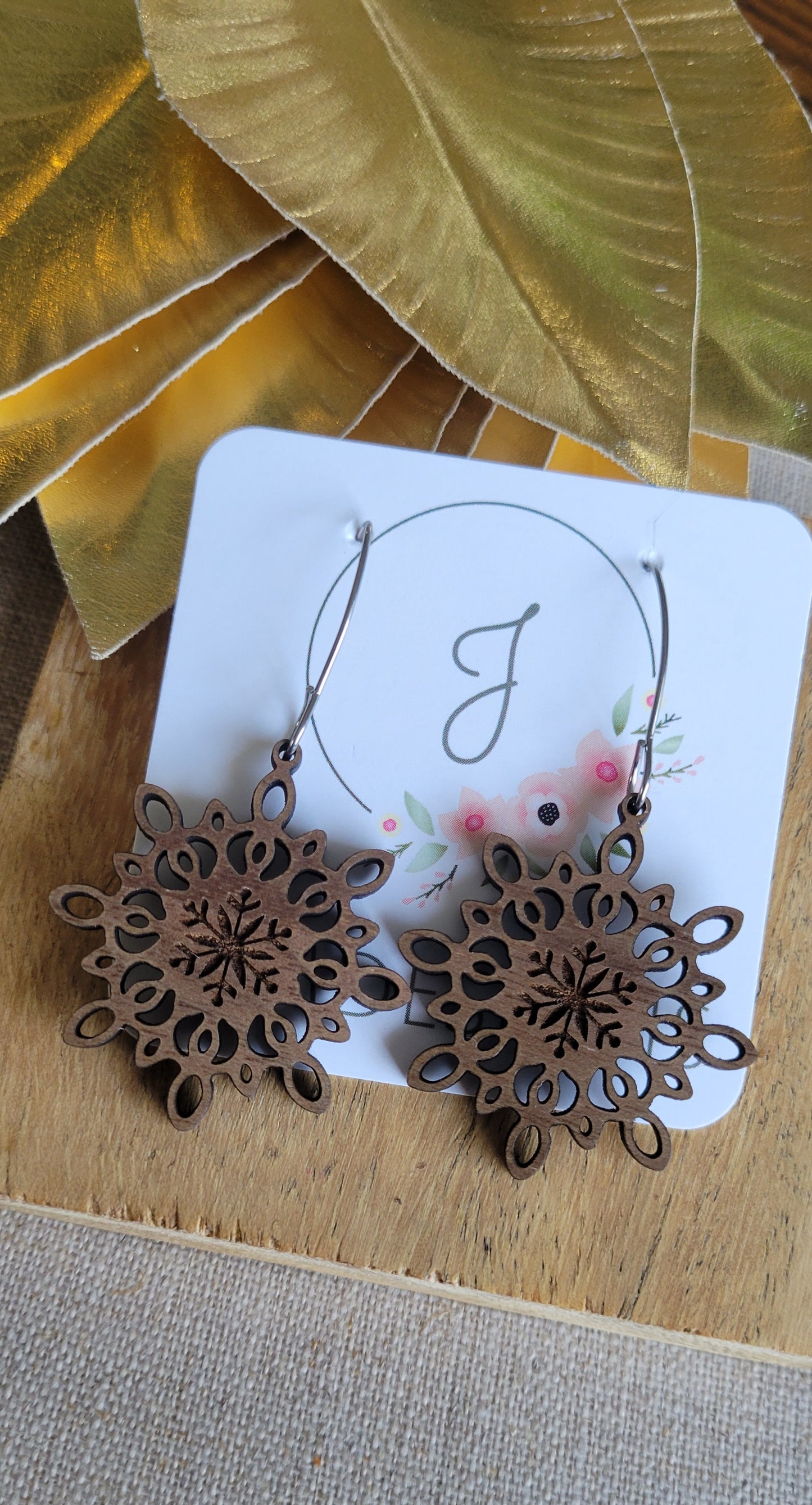 Snowflake Earrings