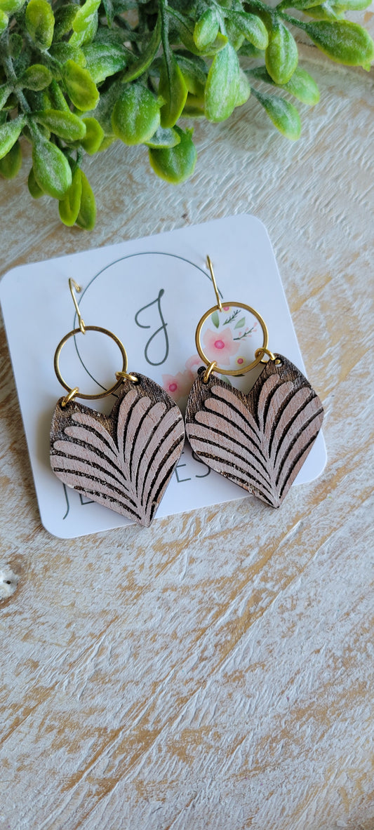 Wood Earrings