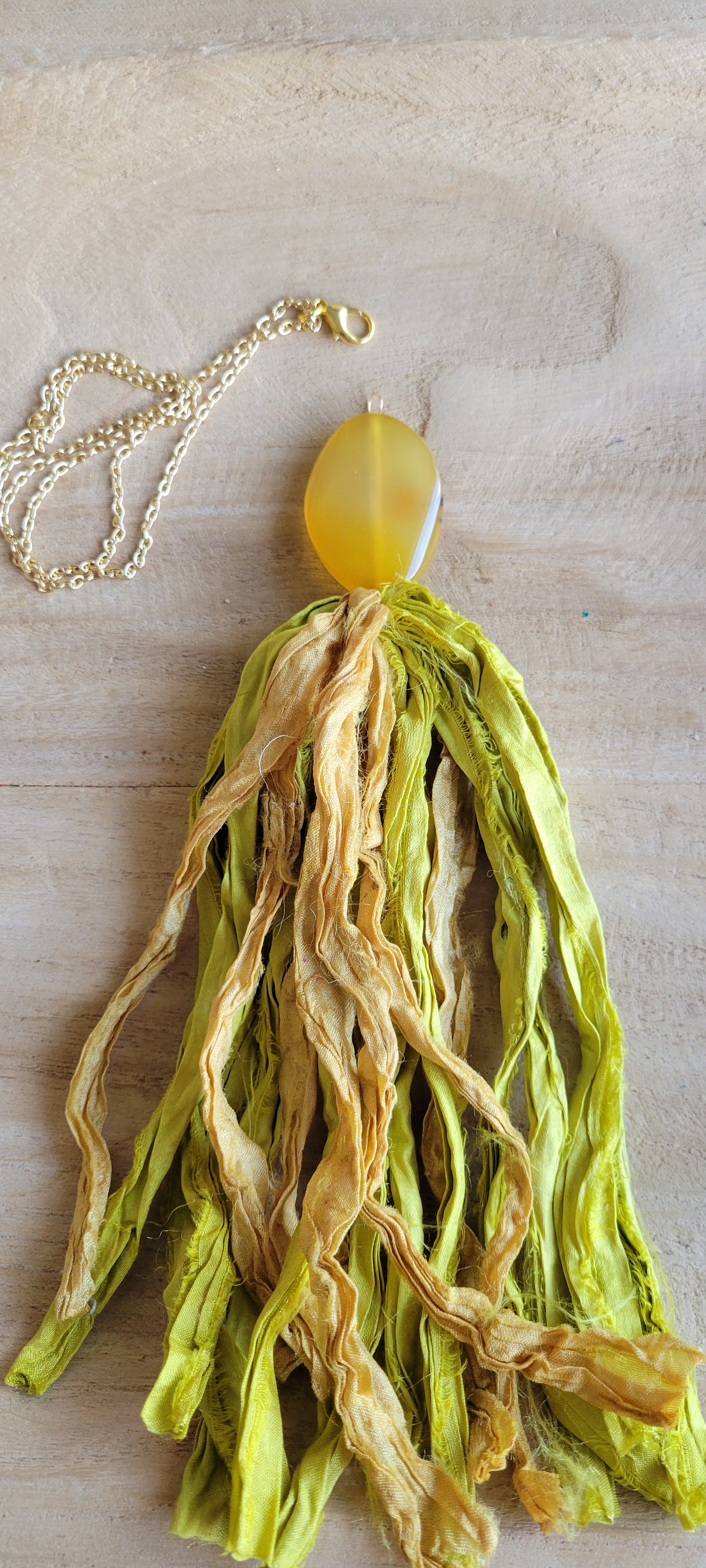 Chartreuse Mix Tassel