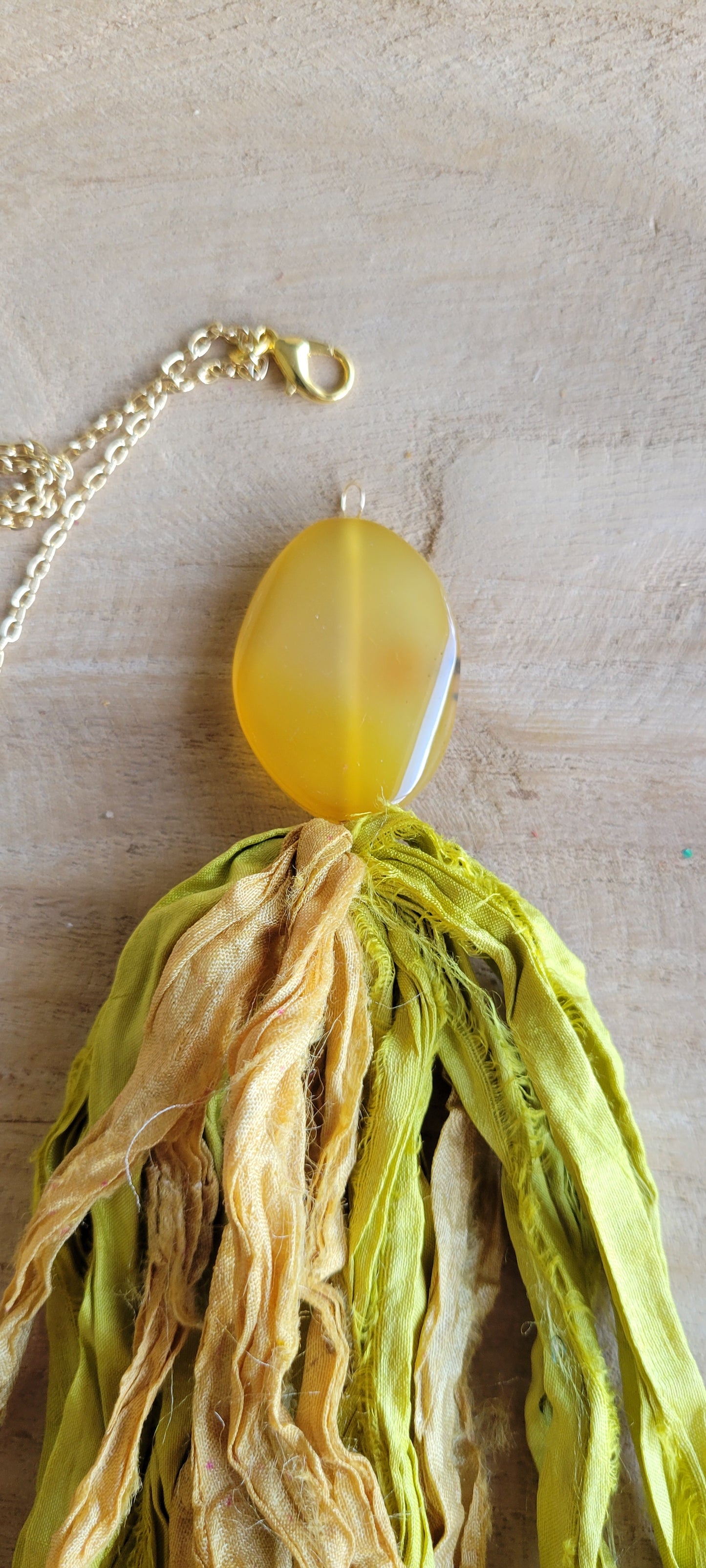 Chartreuse Mix Tassel