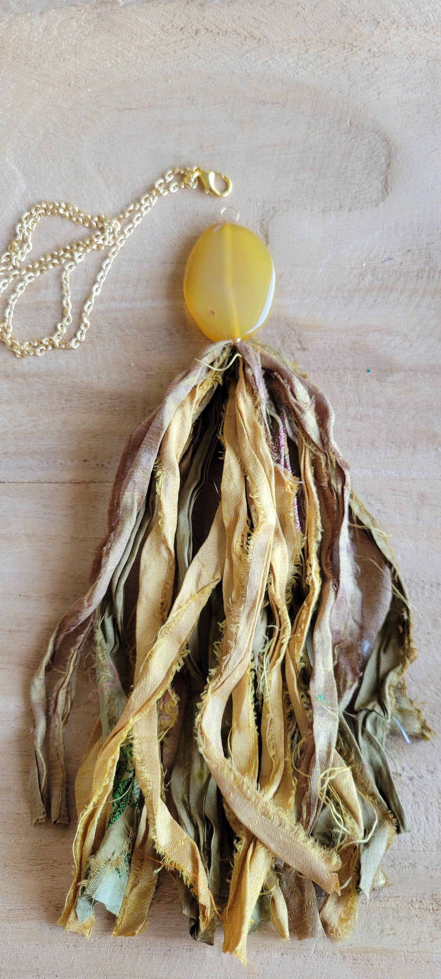 Olive Mix Tassel