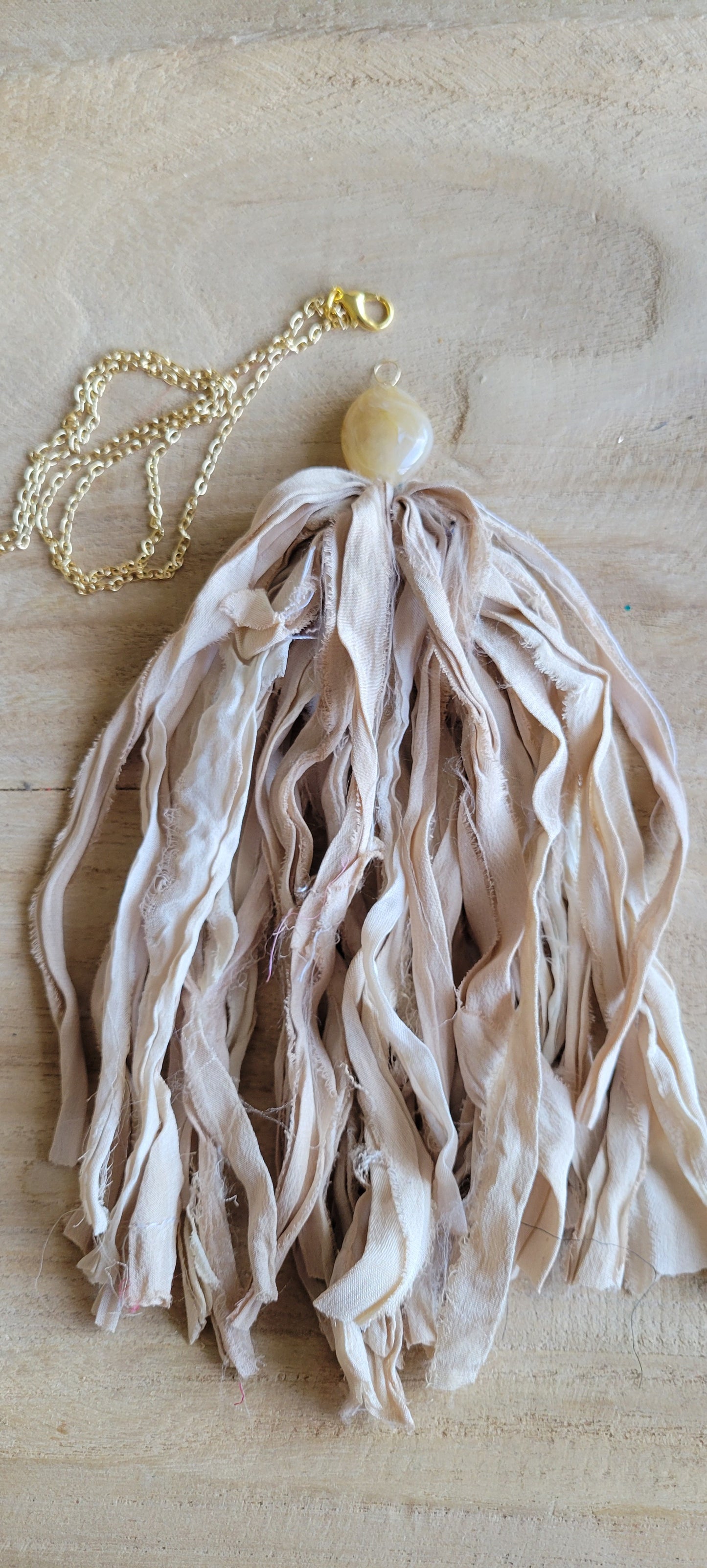 Cream Tassel