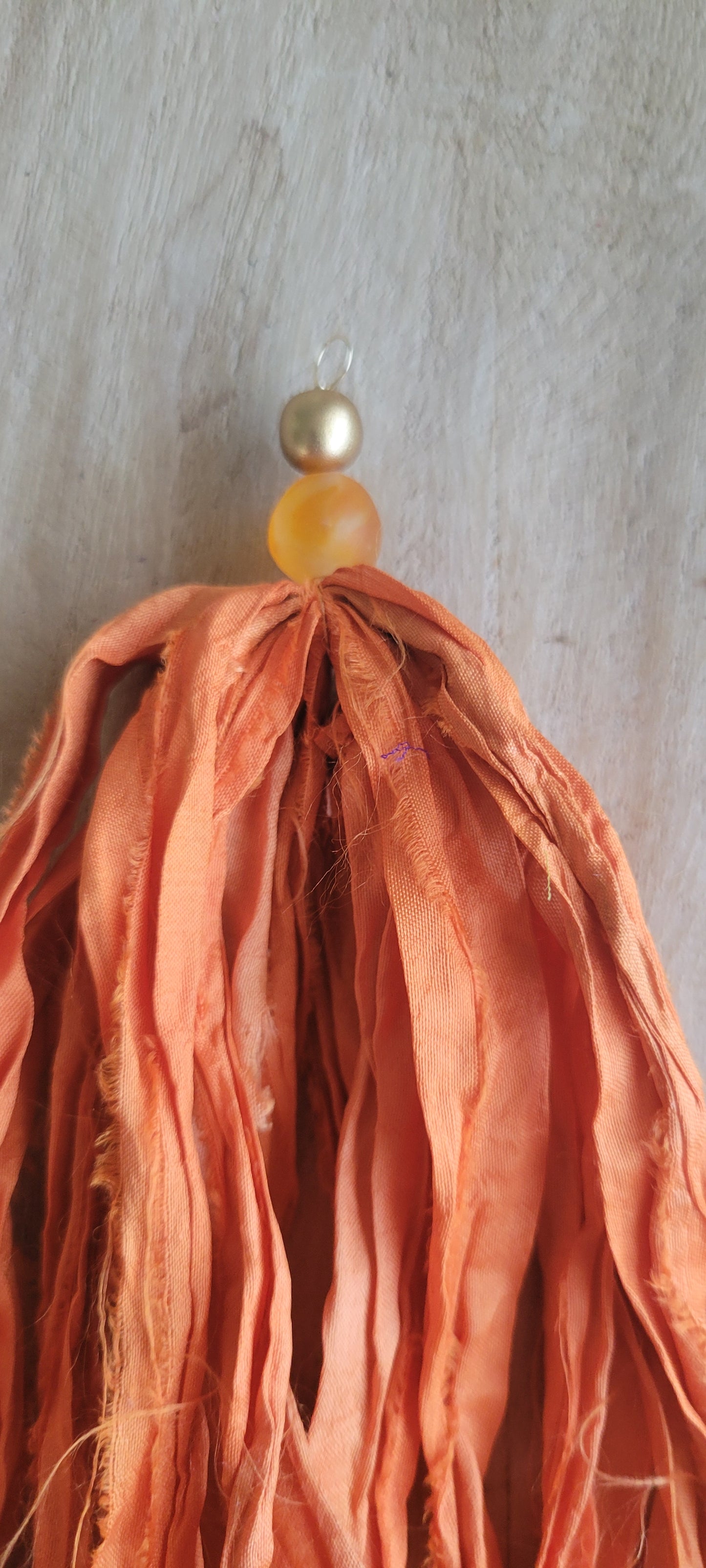 Orange Tassel