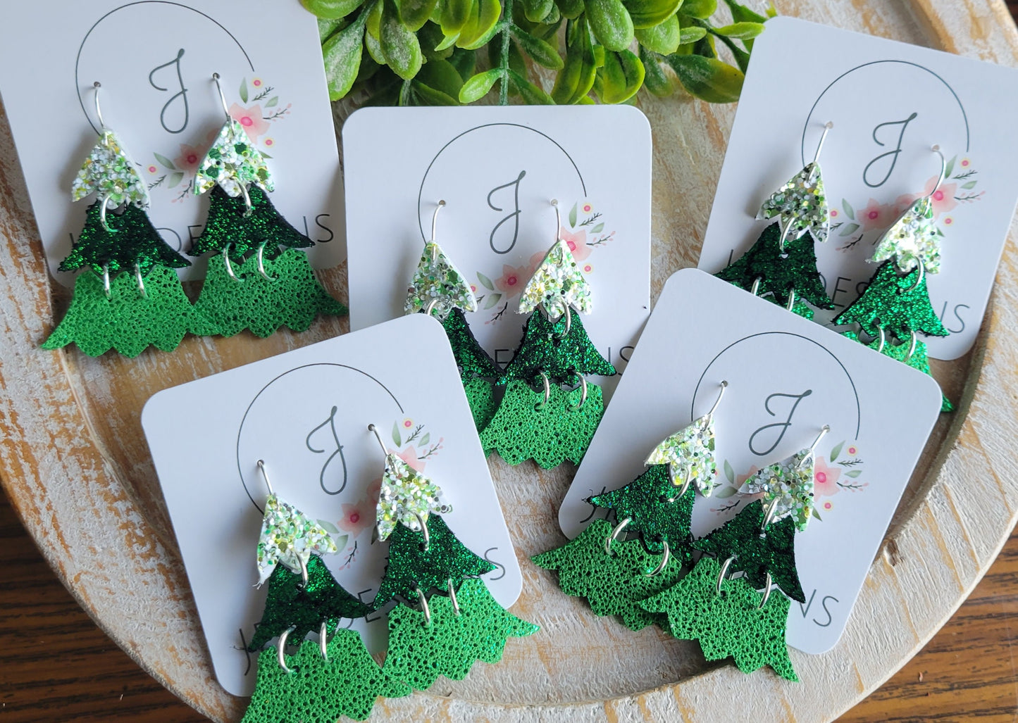 Tree Earrings