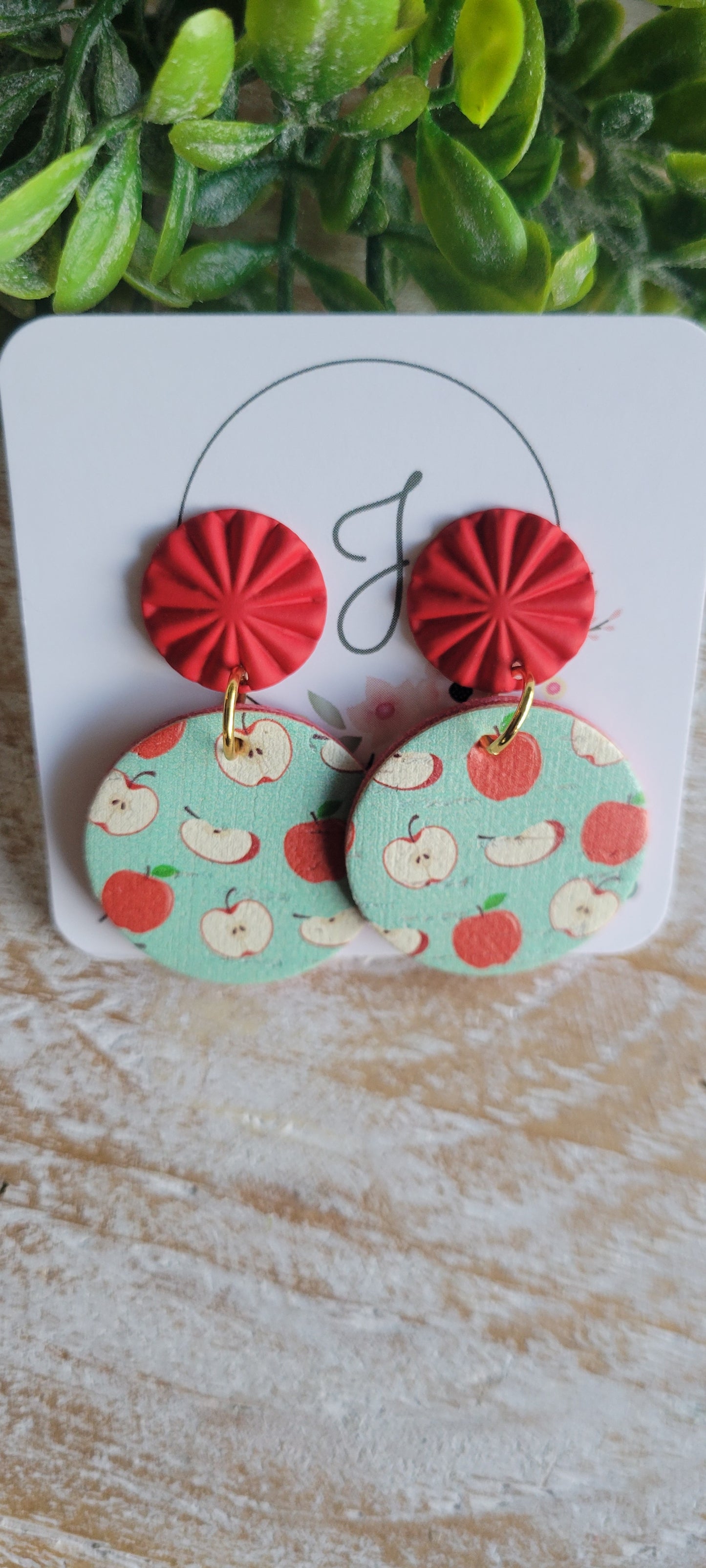 Apple Earrings