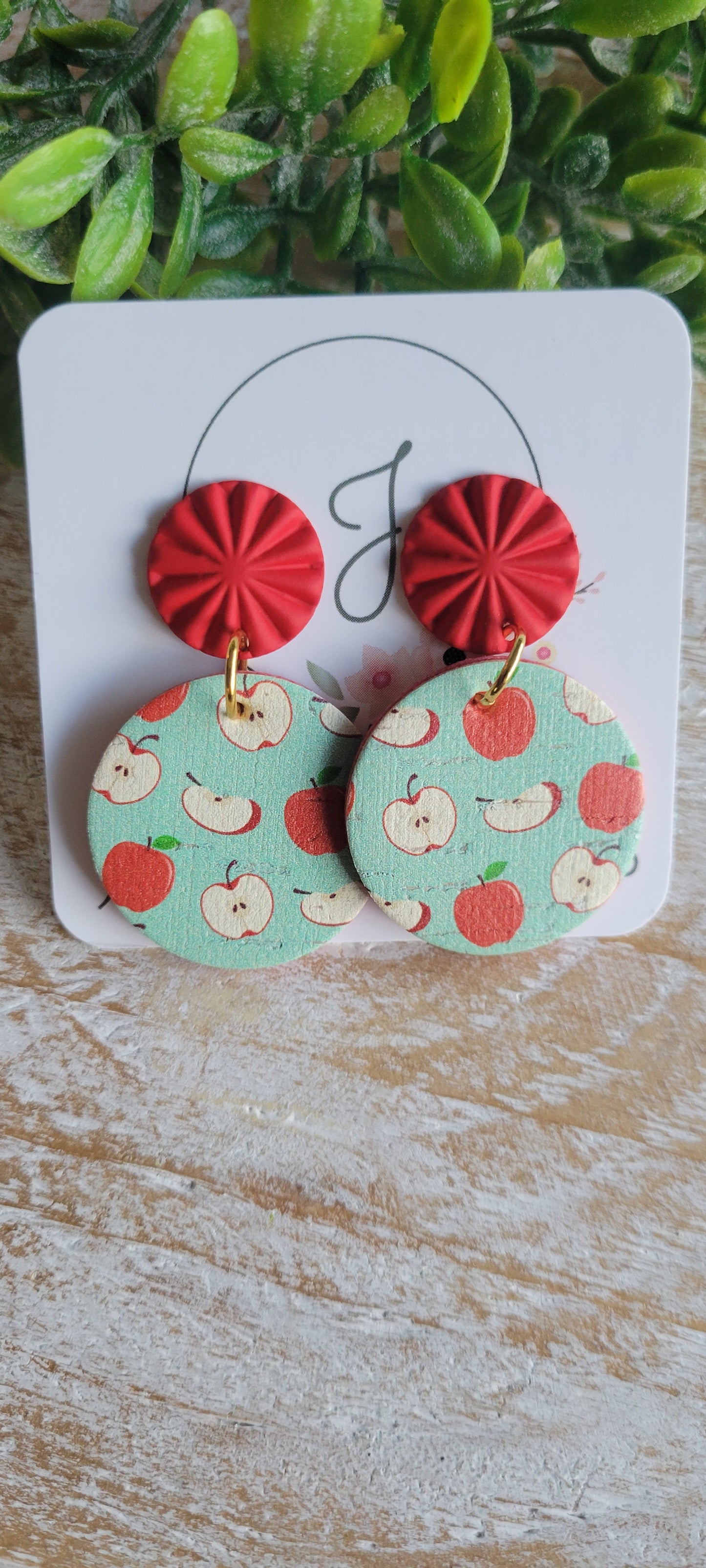 Apple Earrings