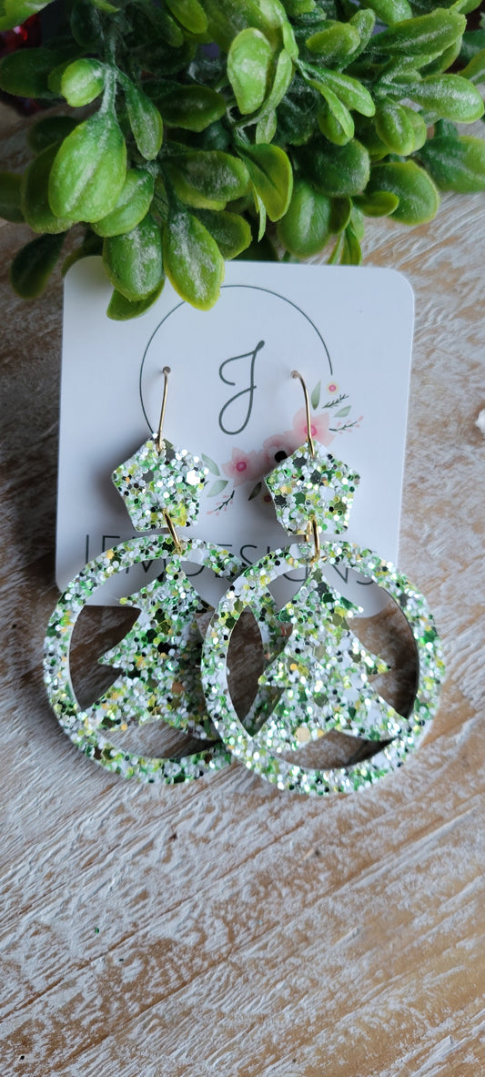 Tree Silhouette Earrings