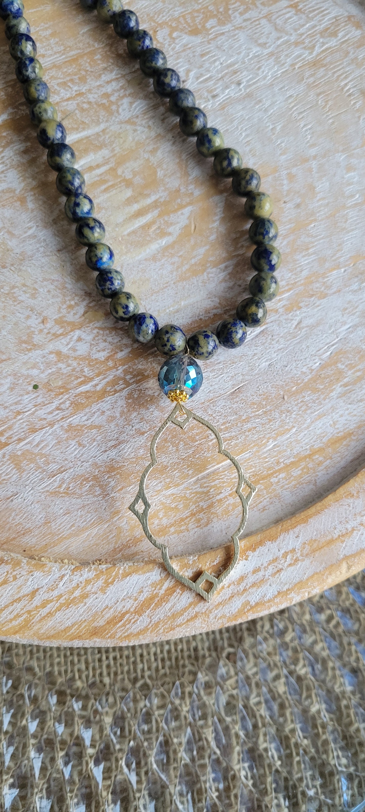 Blue Stone Necklace