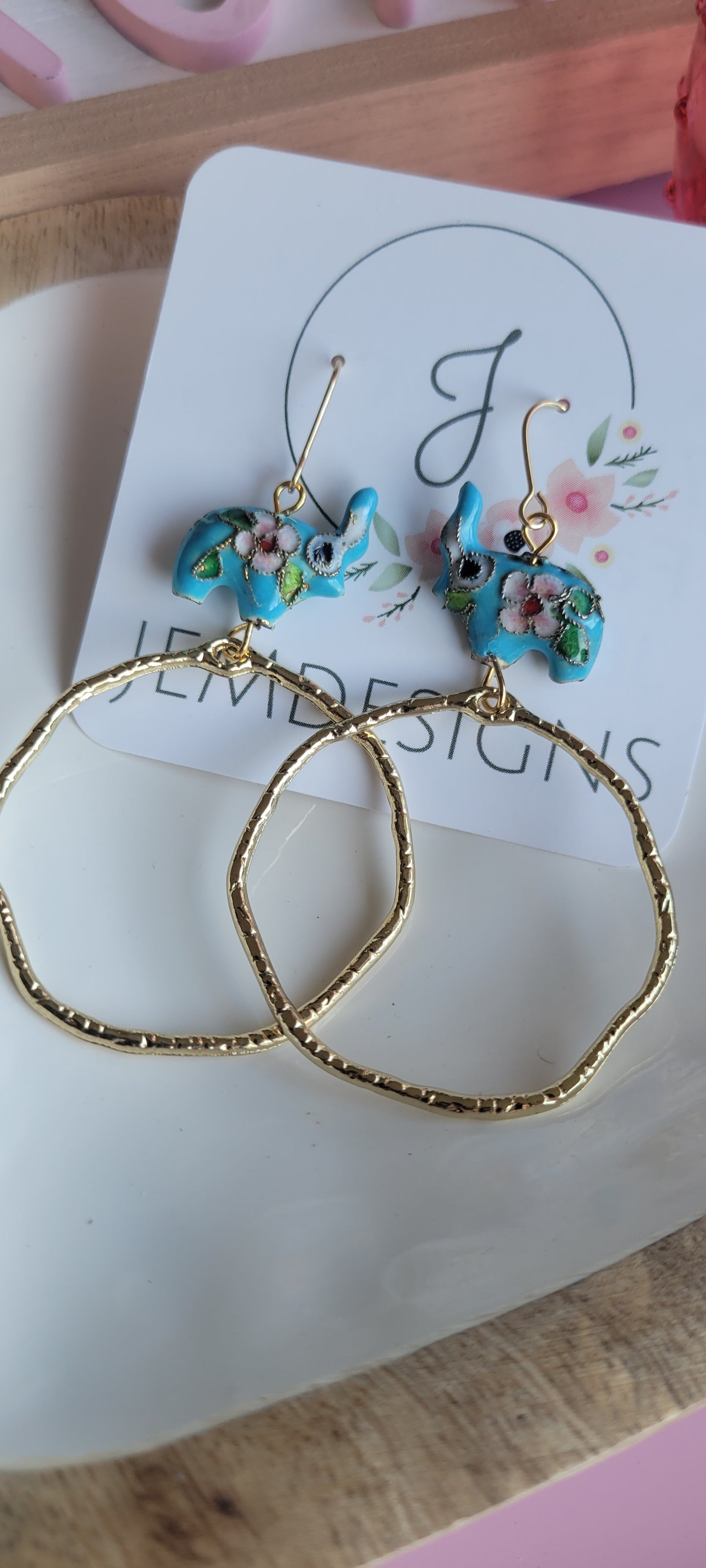 Elephant Earrings