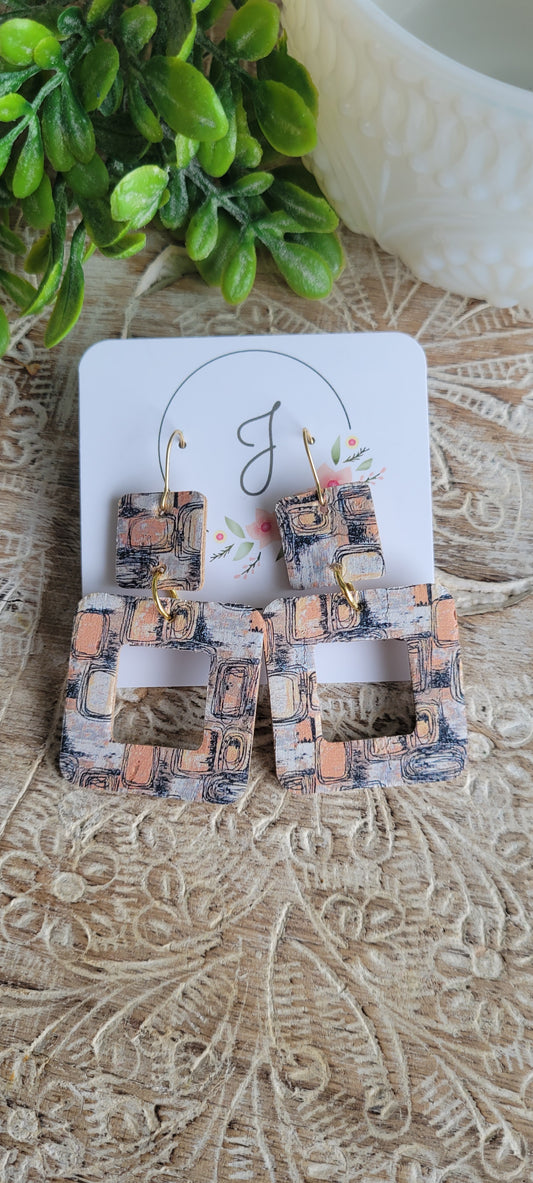 Square Earrings