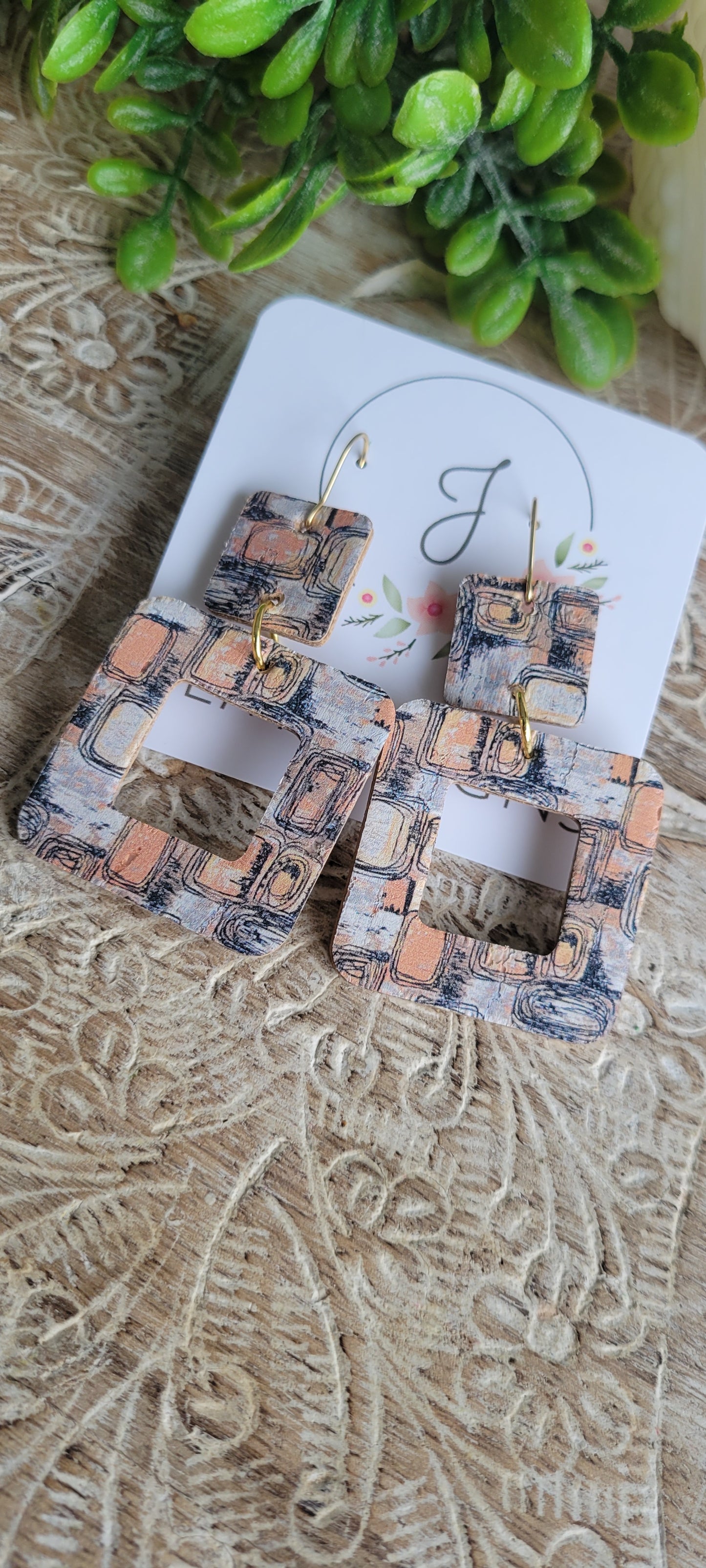 Square Earrings