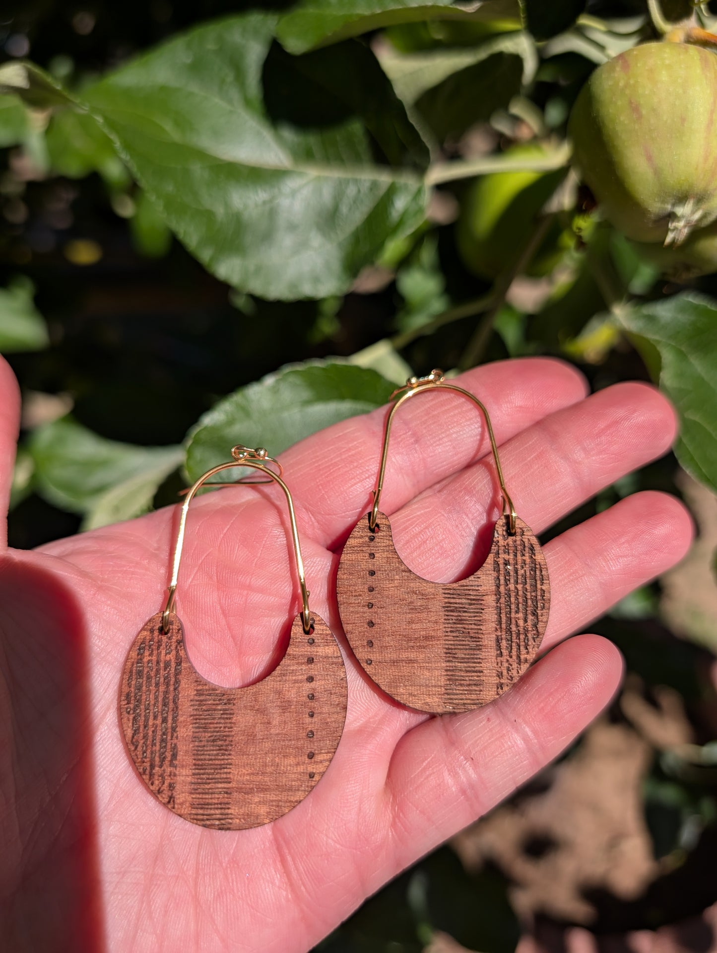 Wood Earrings