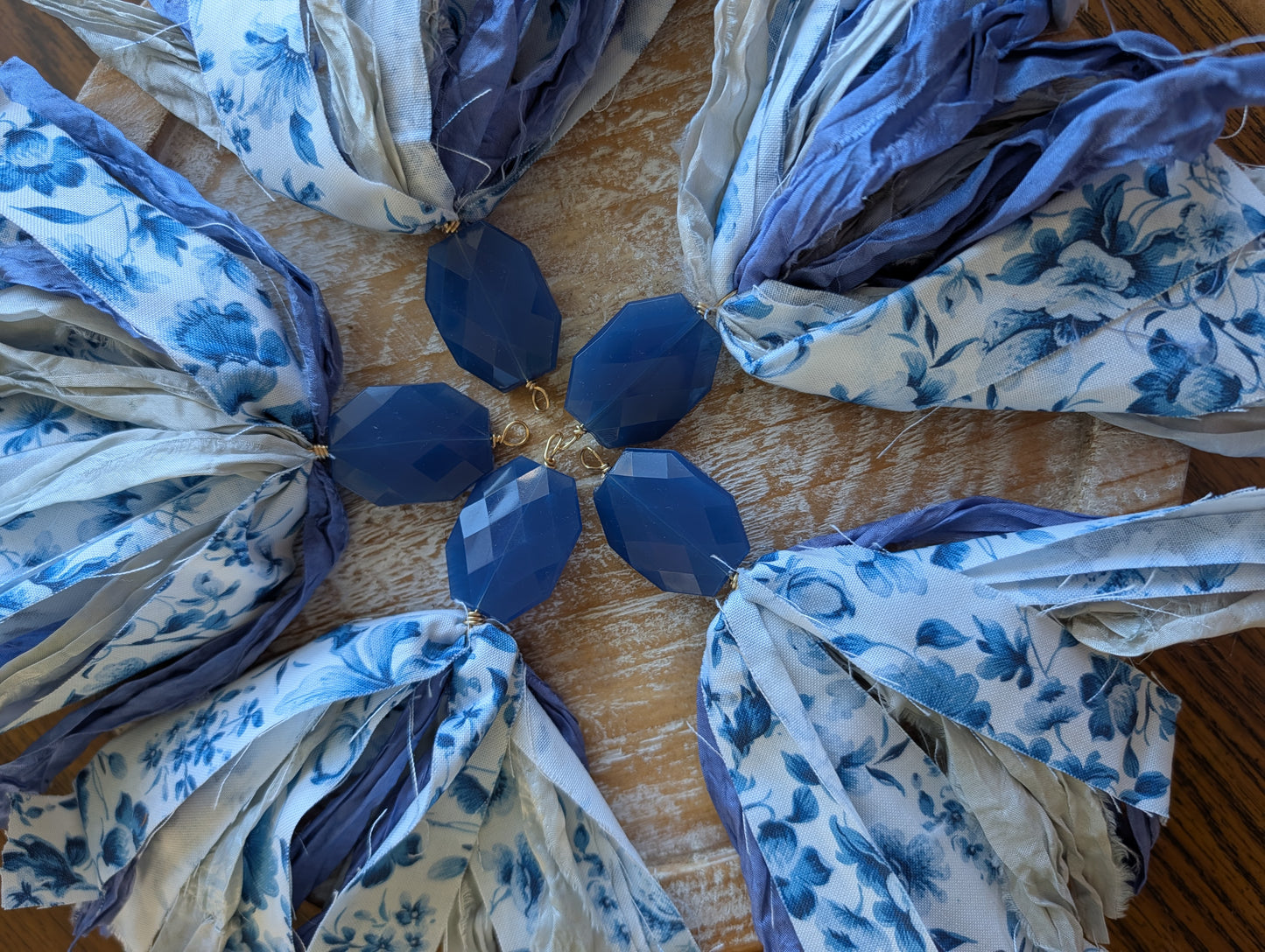 Blue Willow Tassel