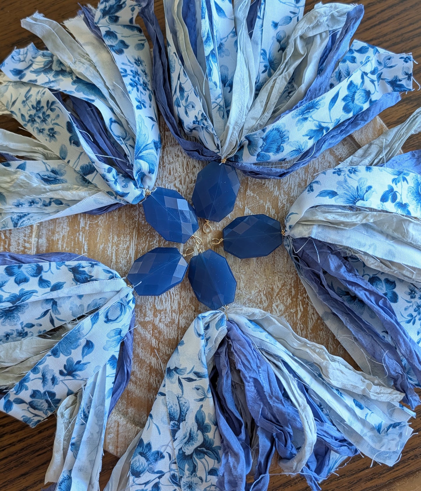 Blue Willow Tassel