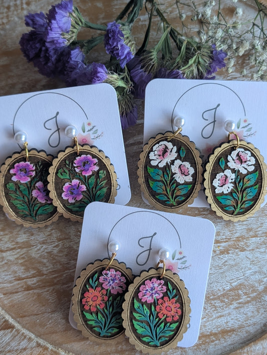 Evelyn Pearl Earrings