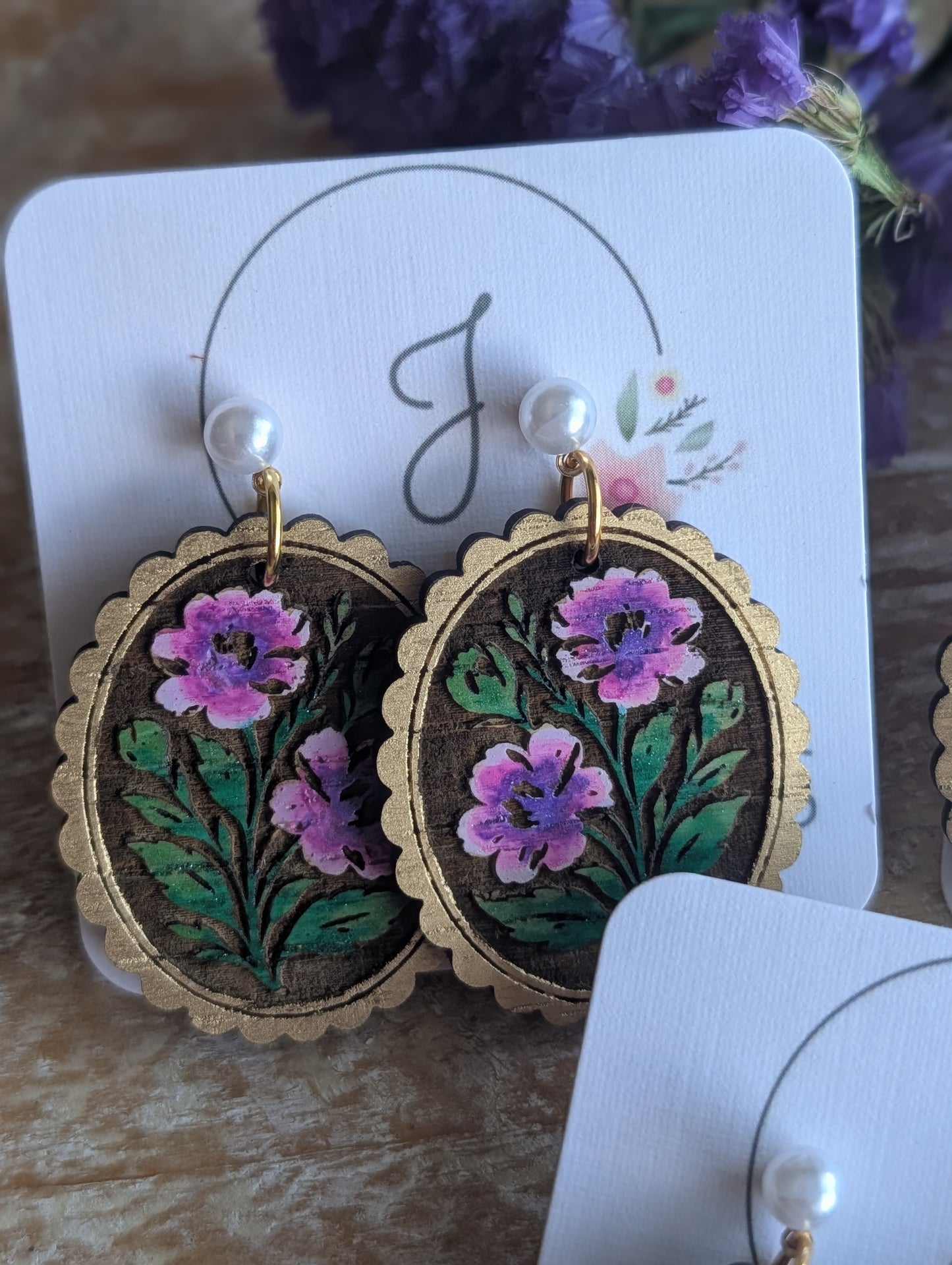 Evelyn Pearl Earrings
