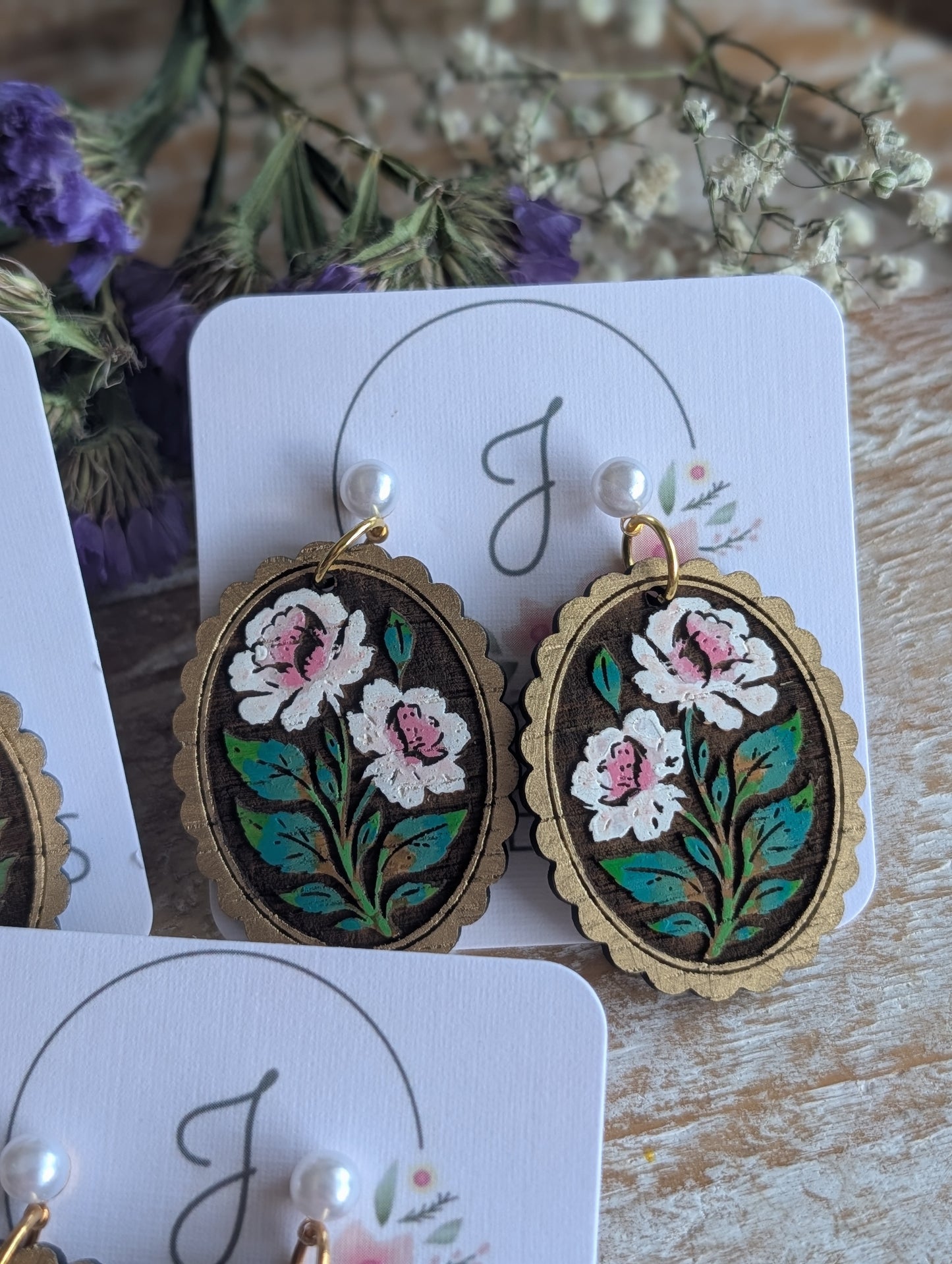 Evelyn Pearl Earrings