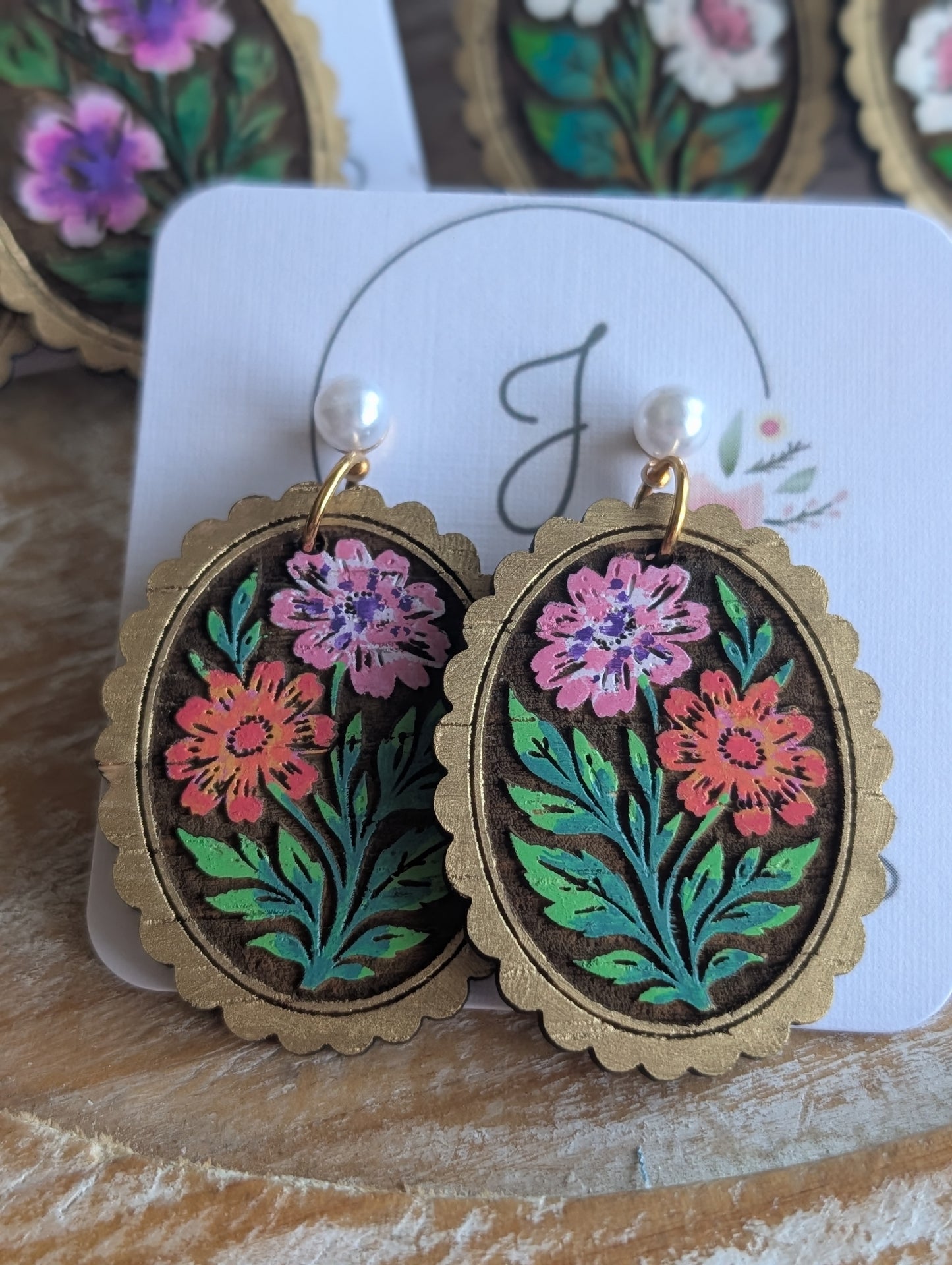 Evelyn Pearl Earrings