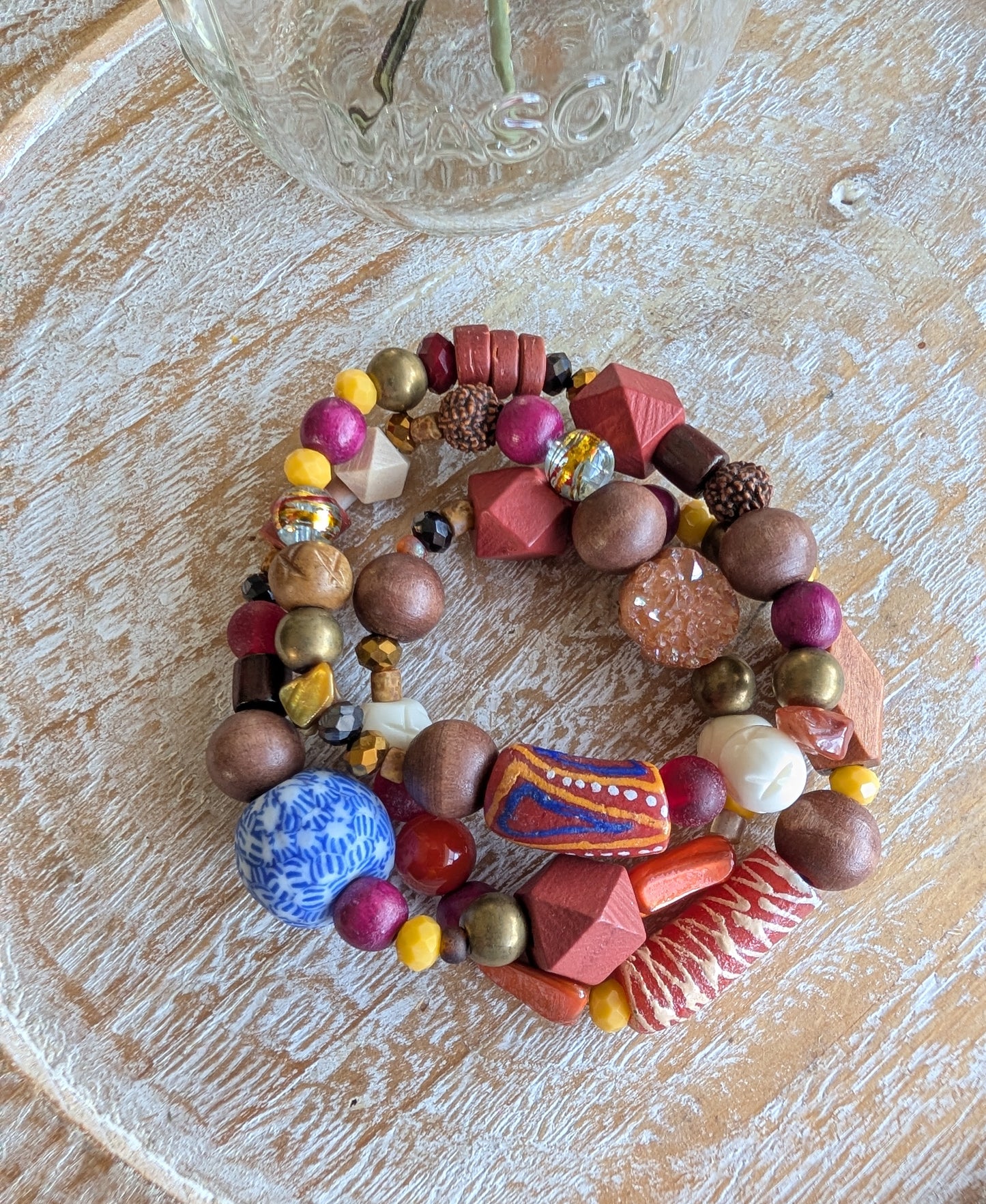 Autumn Songbird Bracelets
