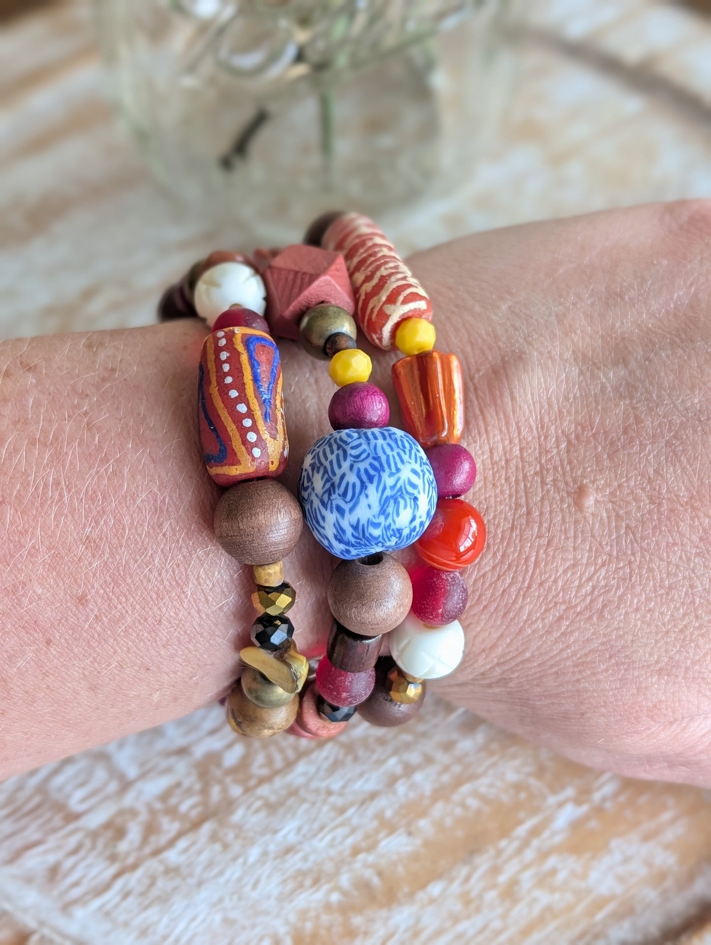 Autumn Songbird Bracelets