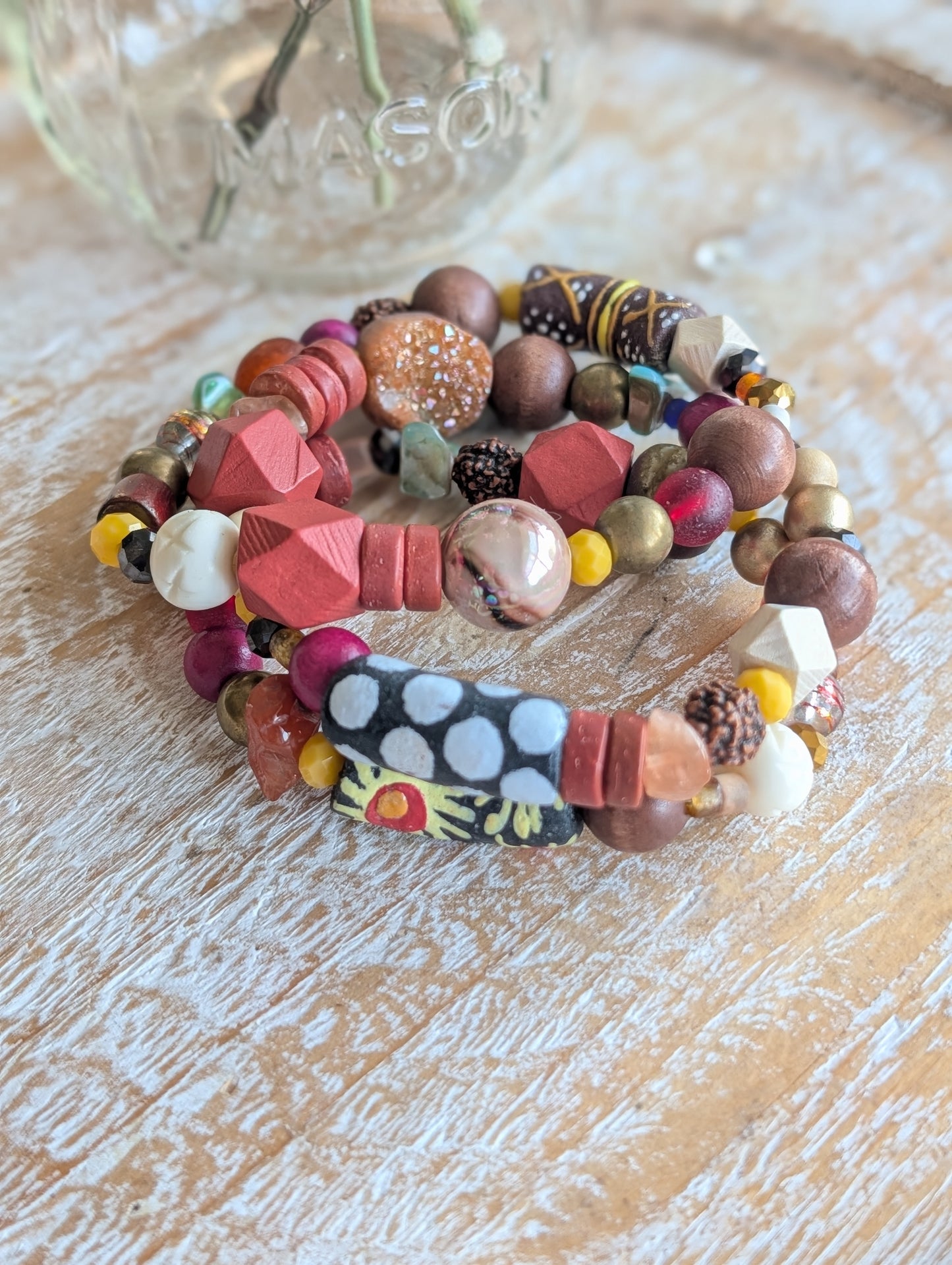 Autumn Songbird Bracelets