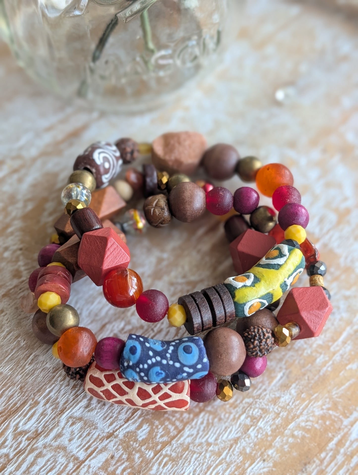 Autumn Songbird Bracelets