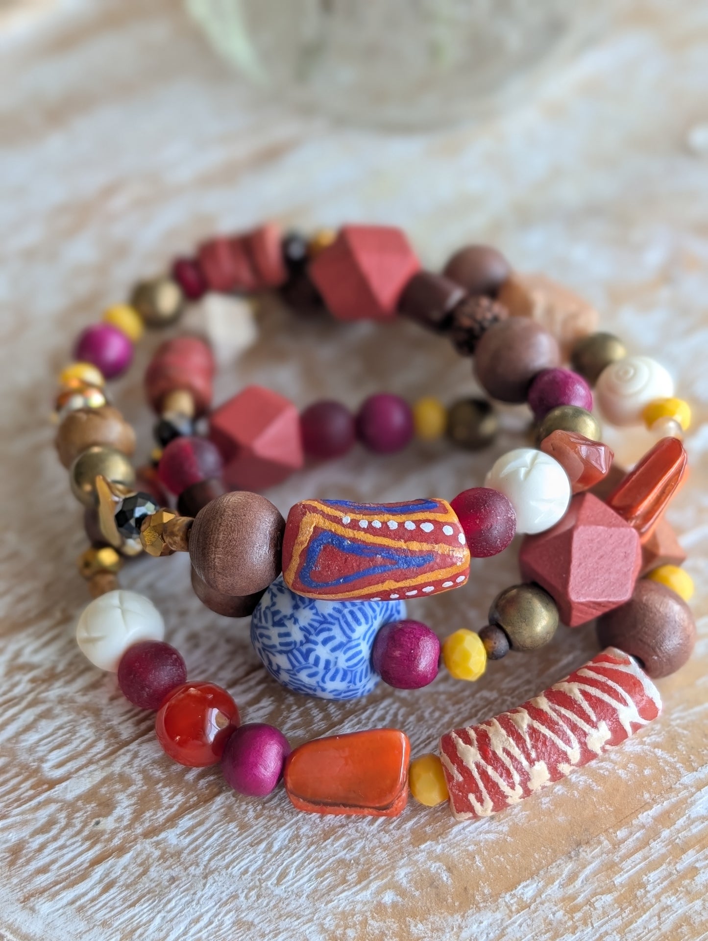 Autumn Songbird Bracelets