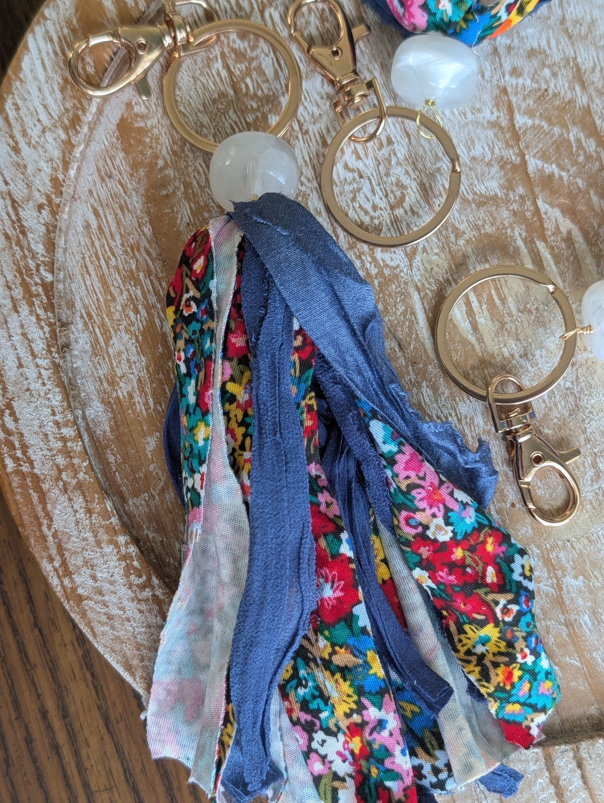 Garden Party Tassel Bag Charm