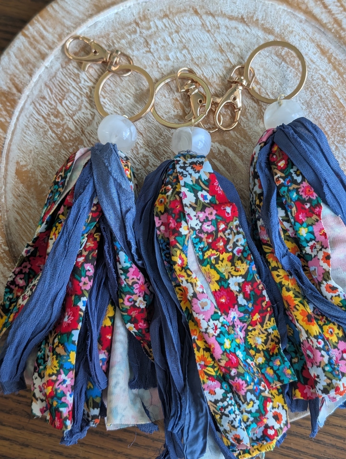 Garden Party Tassel Bag Charm